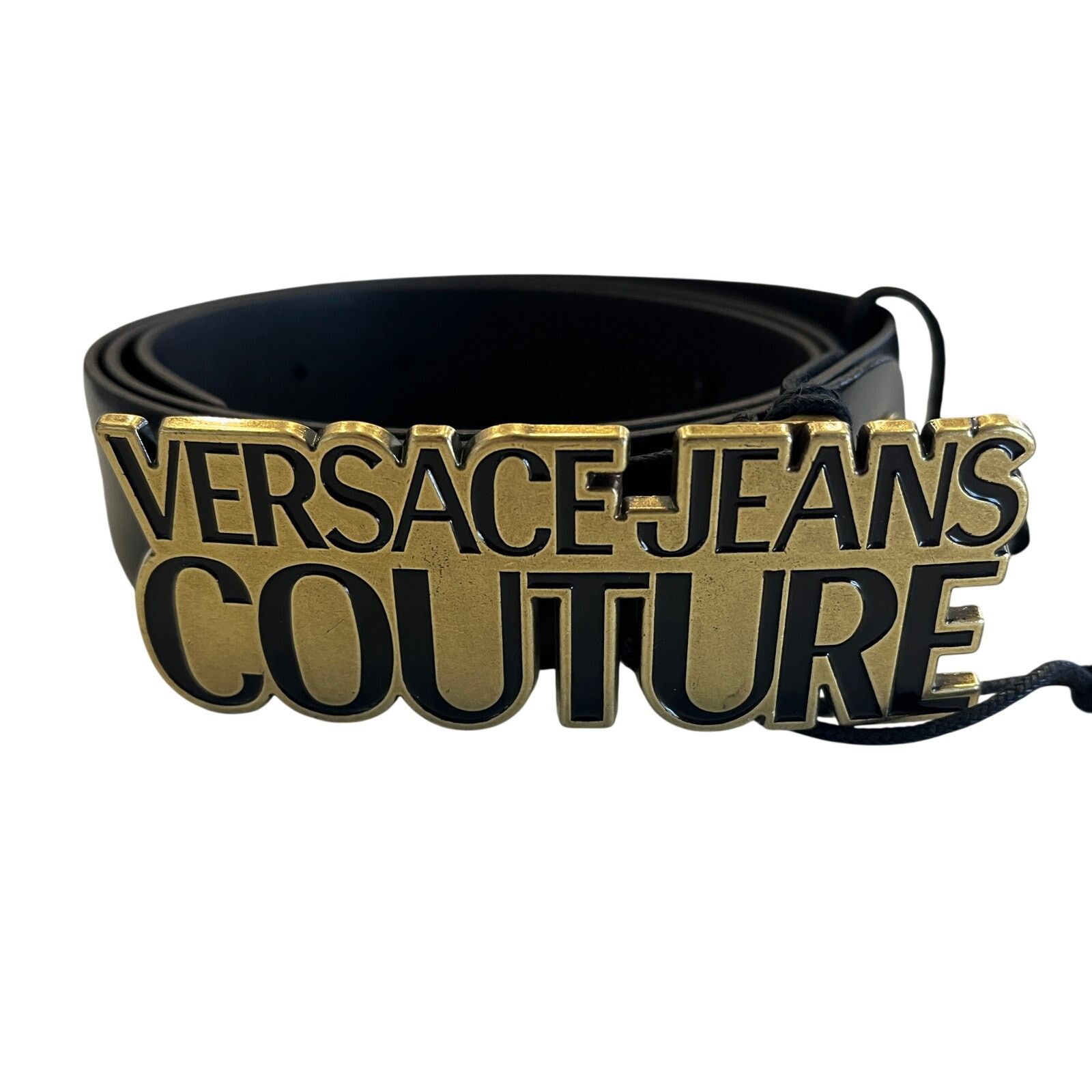 Versace Jeans Couture *13-96(1) VERSACE JEANS COUTURE Men's Belt Size 95/110 US38 Size 38 - 2 Thumbnail