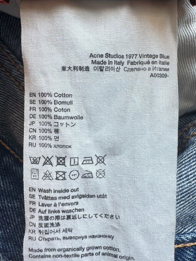 Acne Studios acne studios blue jeans 2503-Nextarrow Size US 26 / EU 42 - 6 Thumbnail
