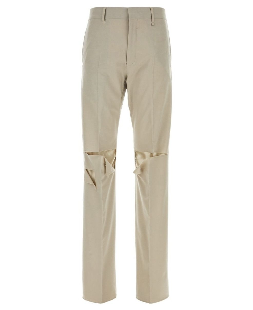 Givenchy Wool trousers with cutout detail Size 50R - 1 Thumbnail