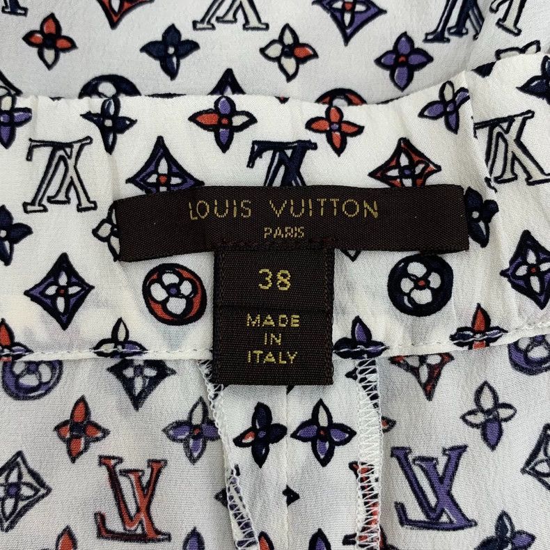Louis Vuitton Louis Vuitton Color-matching logo presbyopic full print mu Size 37" - 5 Thumbnail