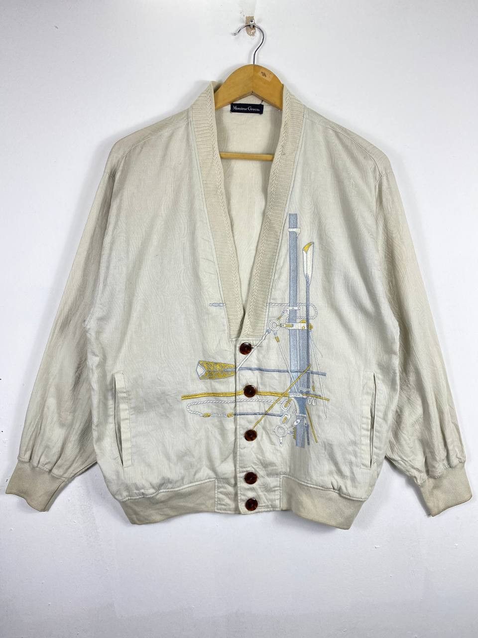 Japanese Brand japanese brand monsieur greco embroided jacket nice design Size US L / EU 52-54 / 3 - 1 Thumbnail