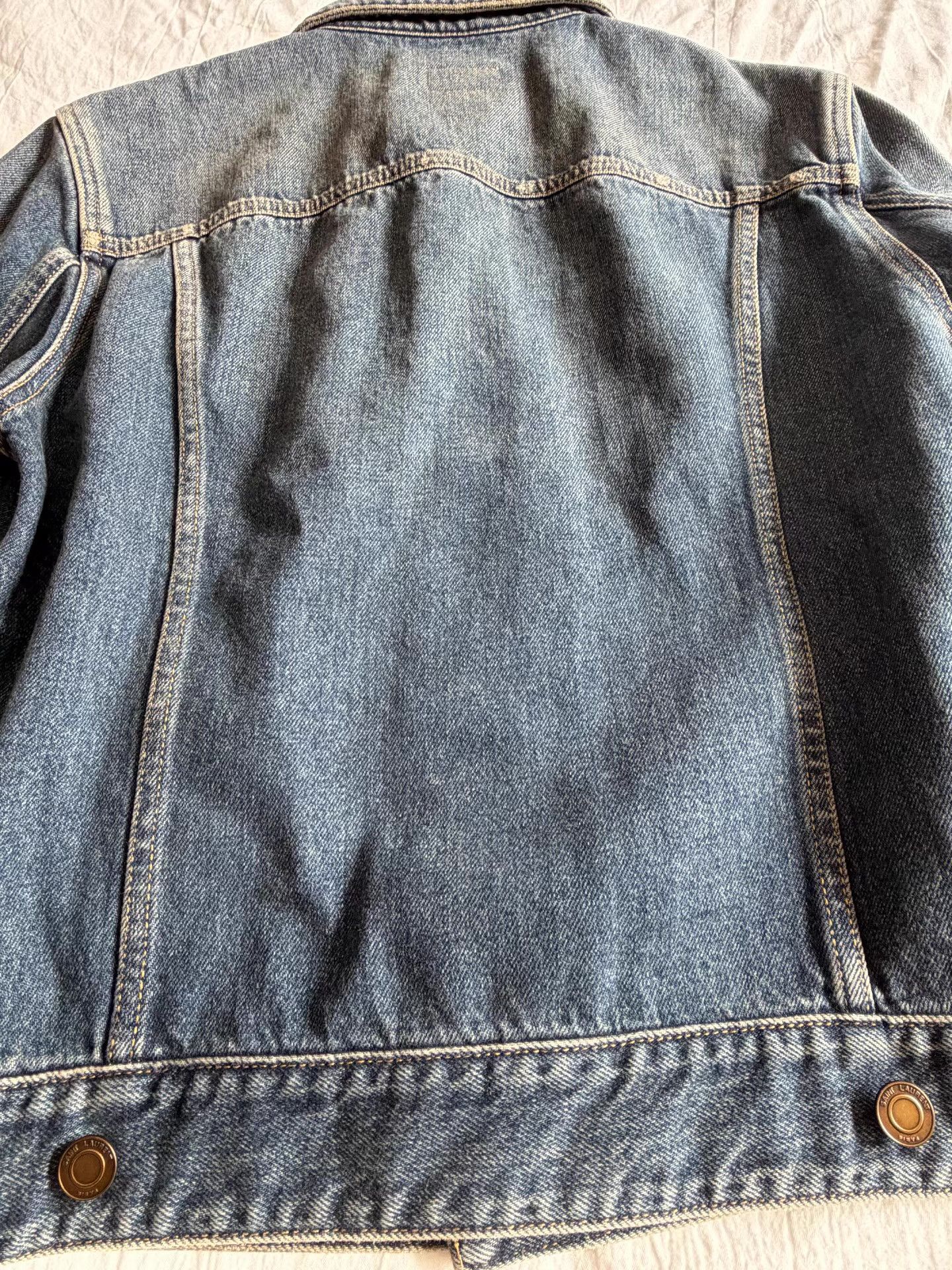 Saint Laurent Paris Saint Laurent Unisex Denim Jacket Ｑ23 Size US M / EU 48-50 / 2 - 6 Thumbnail