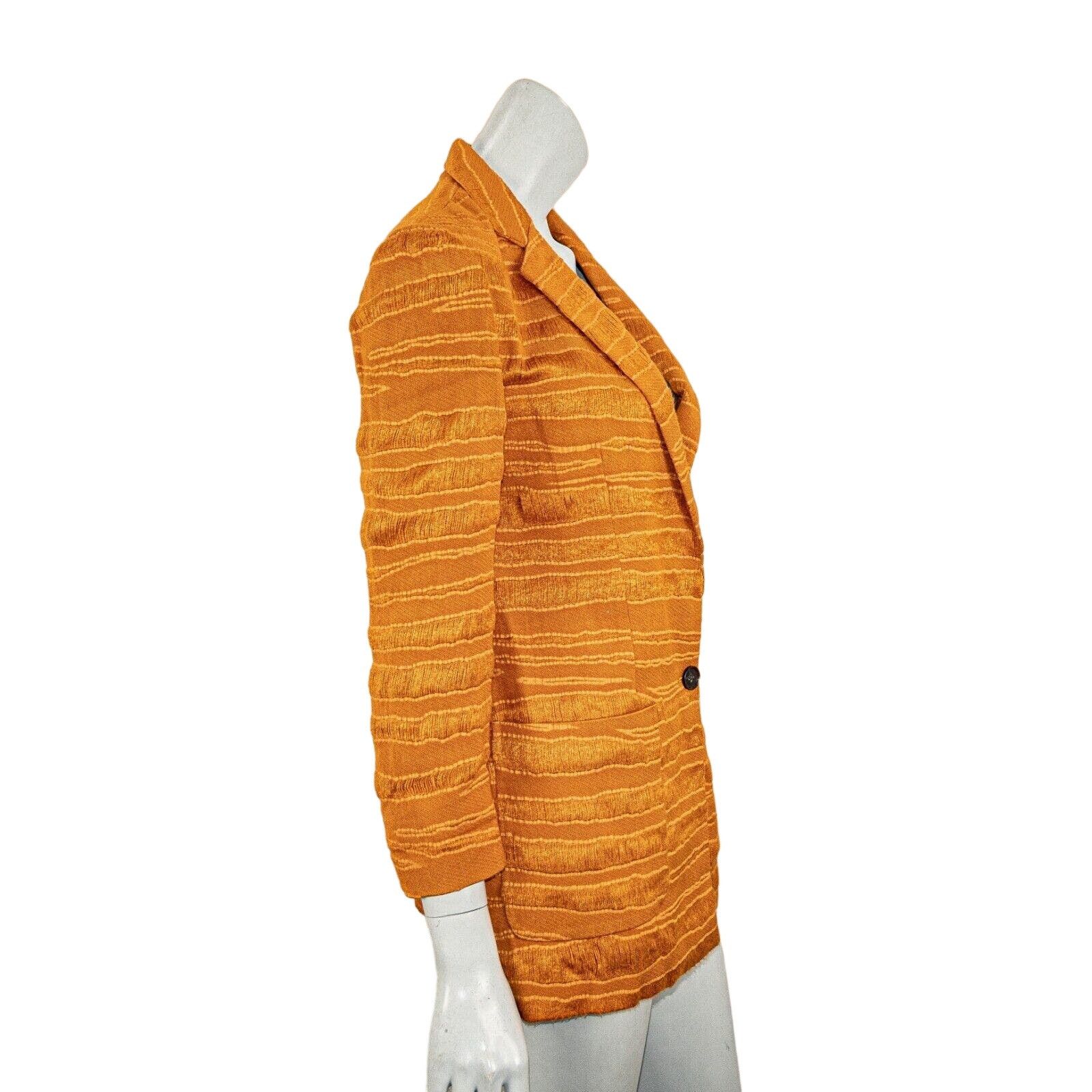 Other JENNI KAYNE Blazer Jacket Thread stripes copper brown Size S / US 4 / IT 40 - 5 Thumbnail