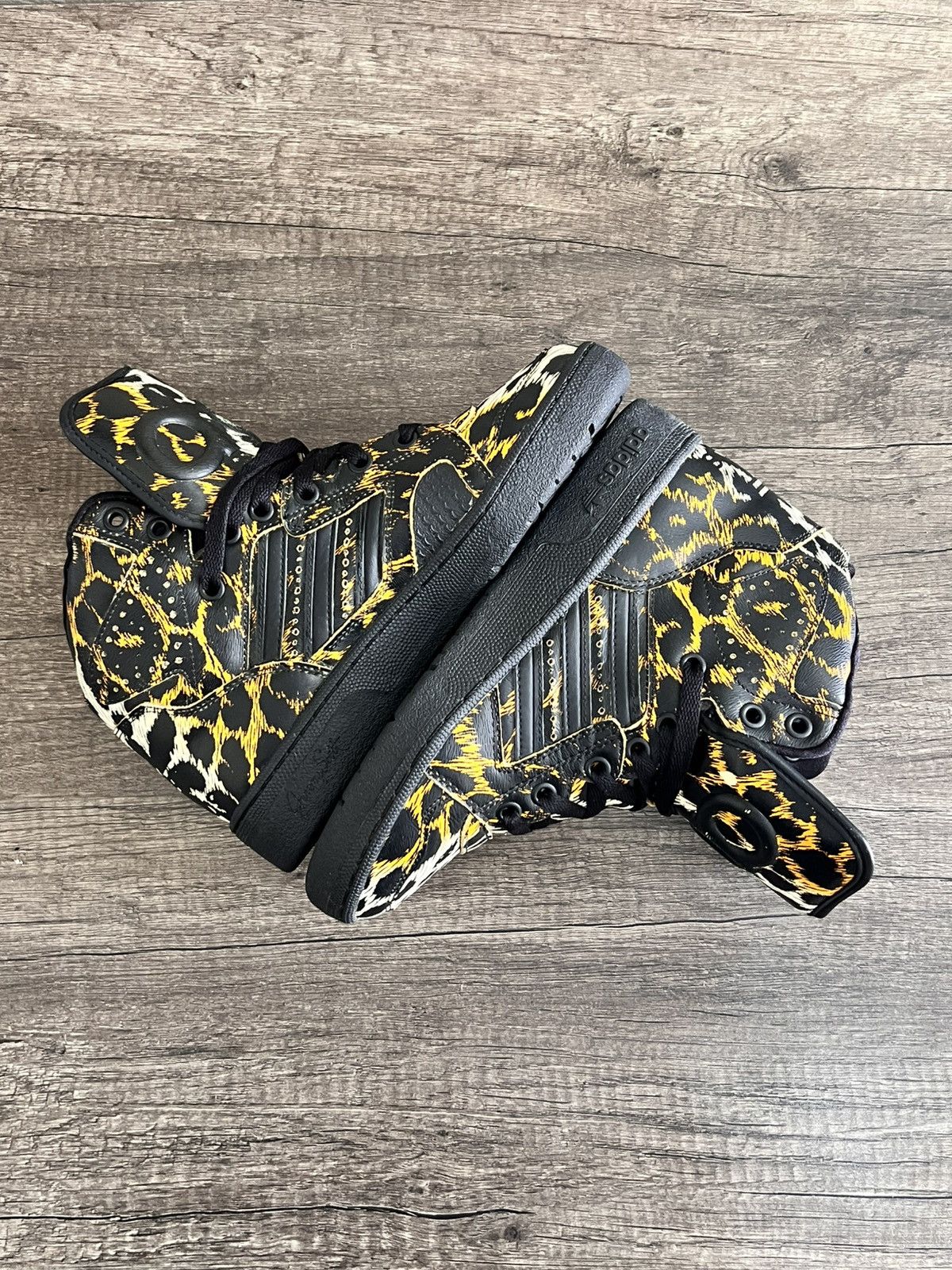 Adidas × Jeremy Scott Js Instinct High Leopard Print Size US 6.5 / IT 36.5 - 6 Thumbnail