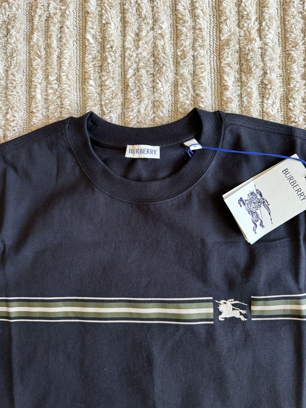 Burberry Burberry Striped cotton T-Shirt *New Season* (M) Size US M / EU 48-50 / 2 - 3 Thumbnail