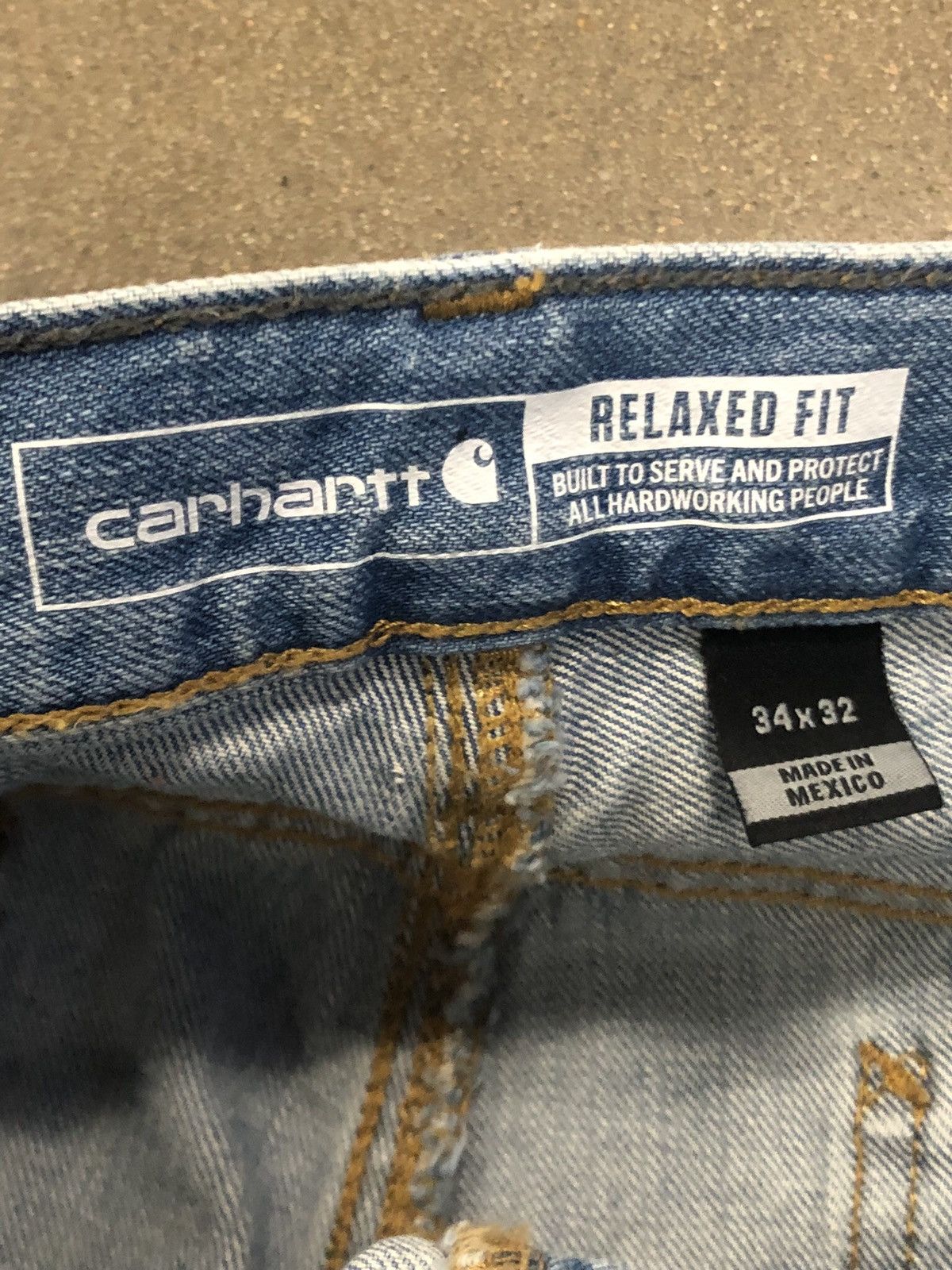 Carhartt Carhartt Relaxed Fit Jeans Size US 34 / EU 50 - 10 Thumbnail