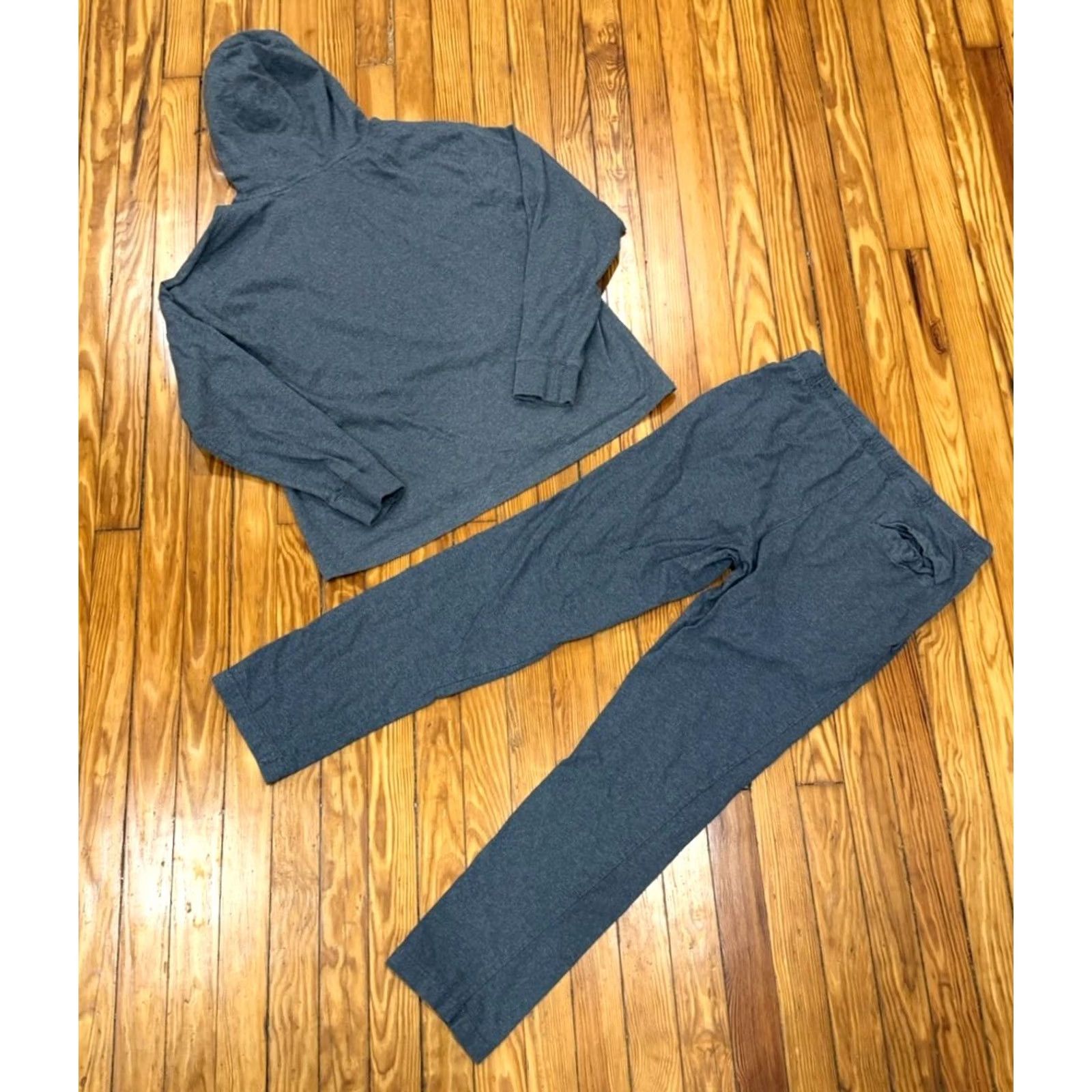 Nike Nike Sportswear Club Fleece Gray Hoodie & Joggers Set XL Men Sweatshirt Sweatpants Tracksuit 90s Y2K Club Fleece Size US XL / EU 56 / 4 - 2 Thumbnail