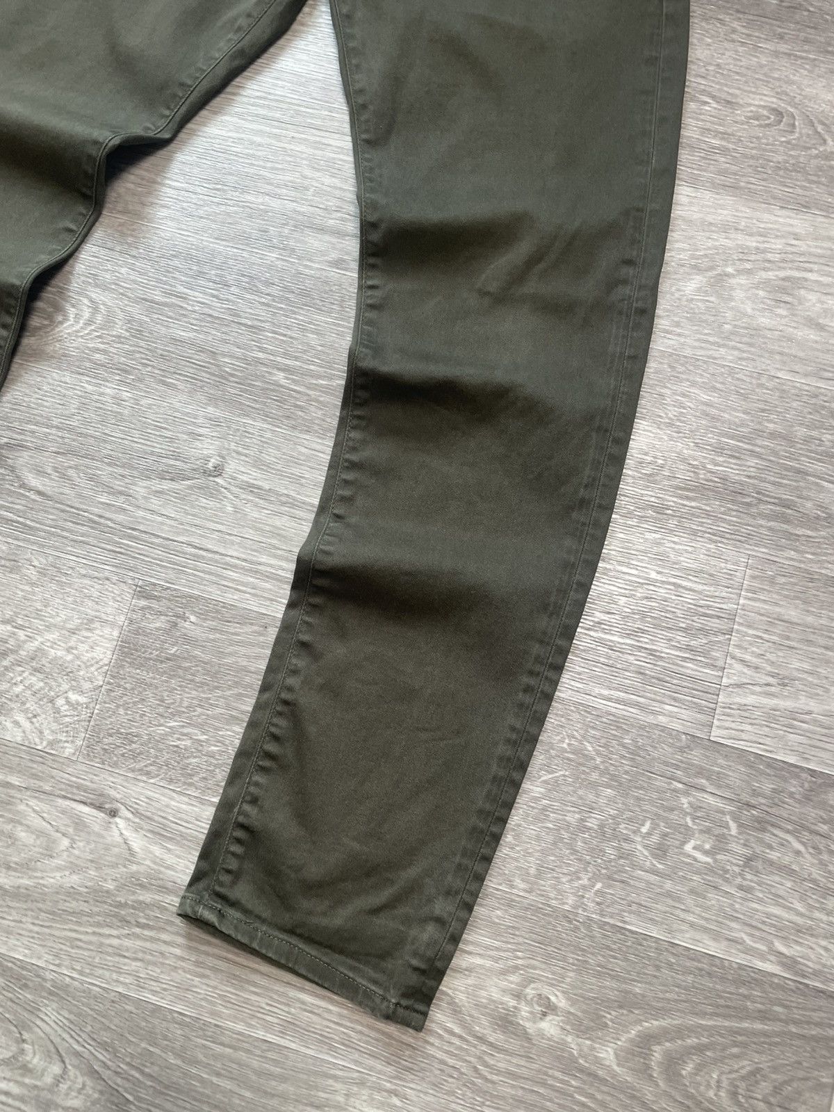 Carhartt Vintage Carhartt Klondike Pants Dark Green Leather Logo Y2K Size US 31 - 5 Thumbnail