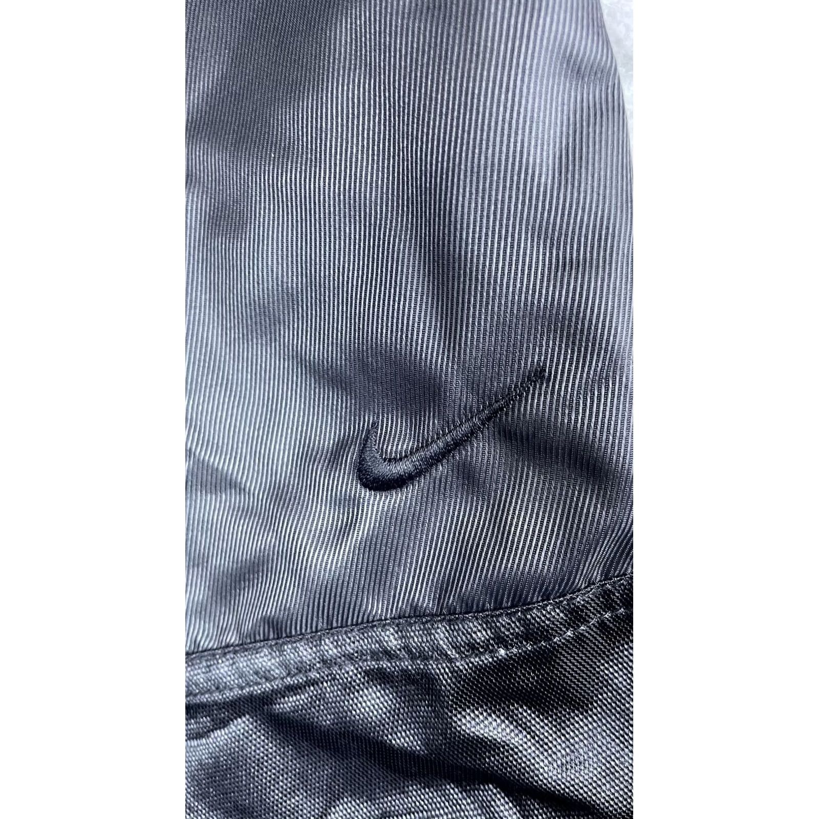 Nike VINTAGE Nike Pants Mens M Black Windbreaker Track Nylon Joggers 90s Size US 31 - 2 Thumbnail