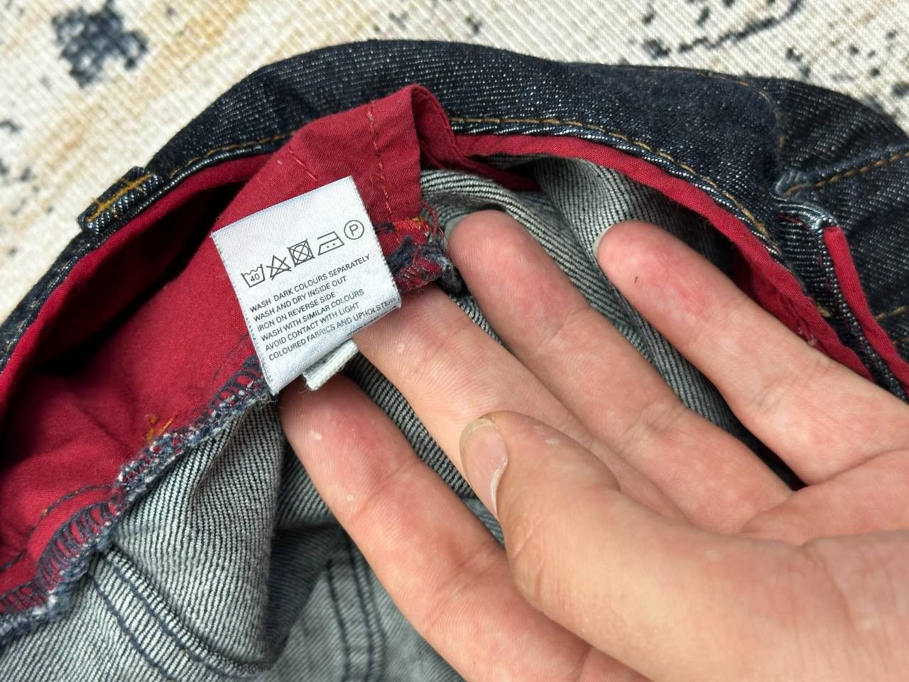 Other TOAST Deal Blue Wide Baggy Indigo Denim Jeans Size US 32 / EU 48 - 10 Thumbnail