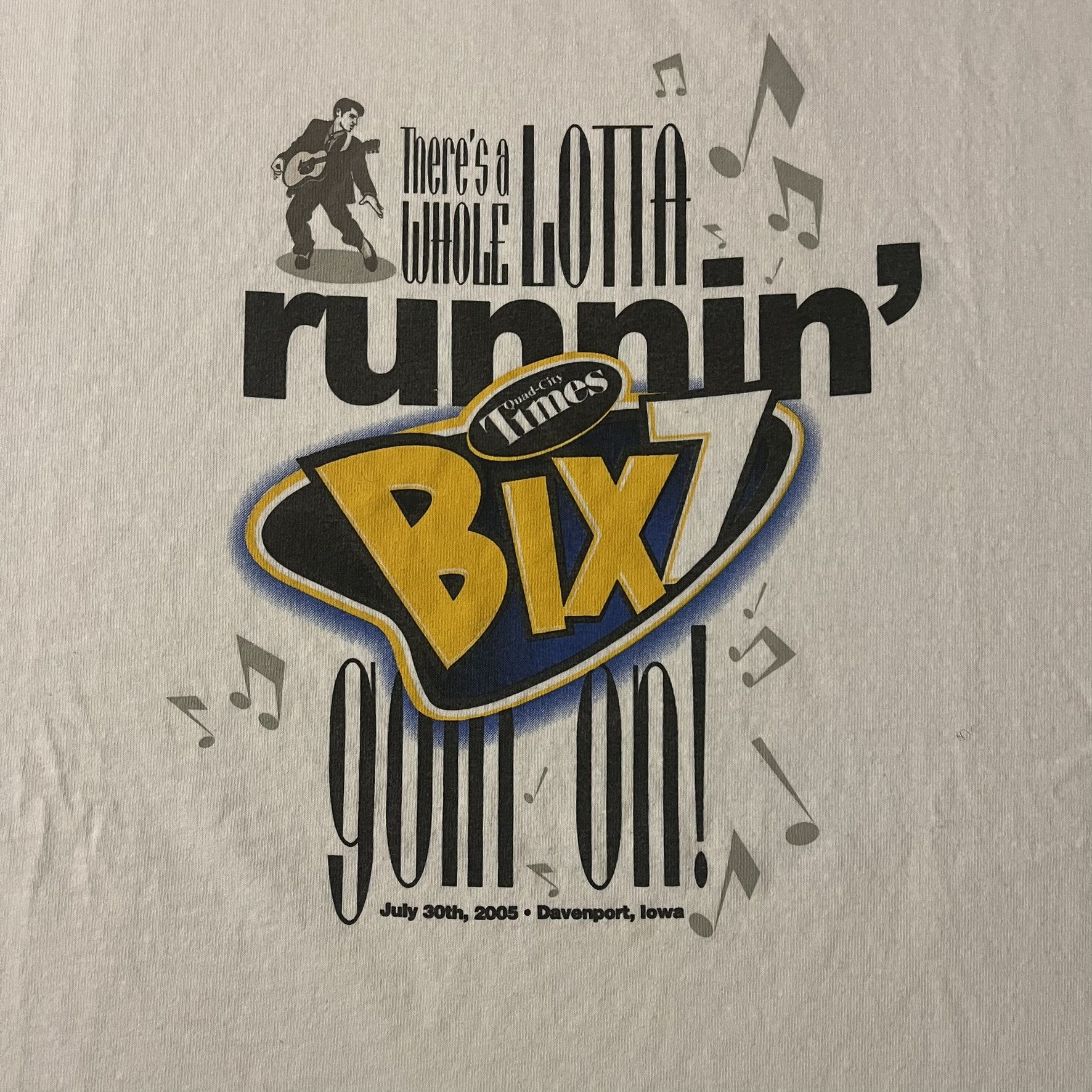 Jerzees Year 2000s 00s Bix7 There’s a Whole Lotta’ Runnin’ Tee Size US L / EU 52-54 / 3 - 4 Thumbnail