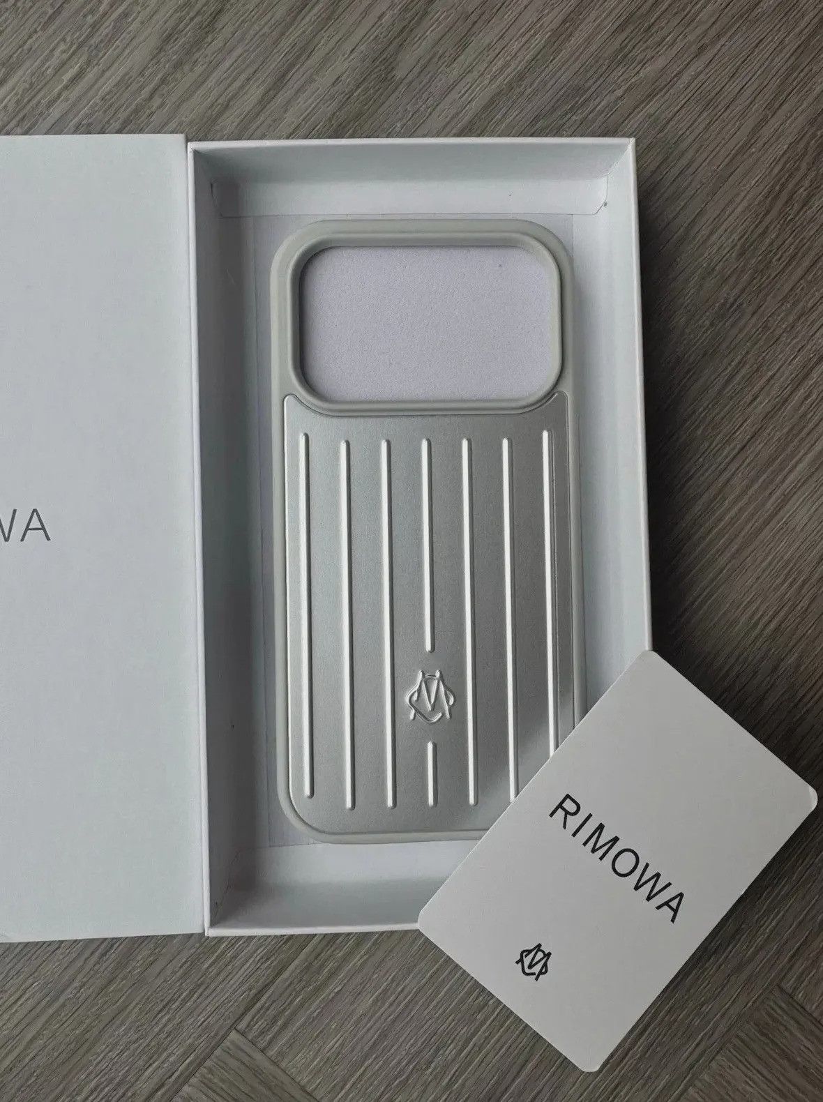 Rimowa Rimowa iPhone 15 Pro Max Polycarbonate Case - Silver | Grailed