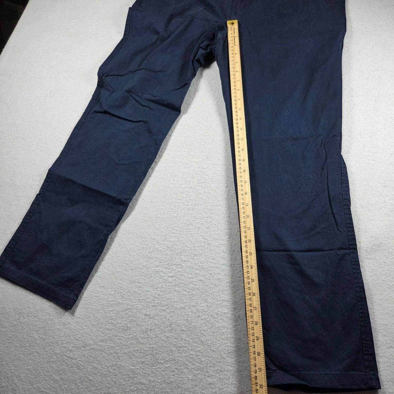 Other IKE By Ike Behar Mens Chino Pants Size 36x32 Dark Blue Size US 36 / EU 52 - 6 Thumbnail