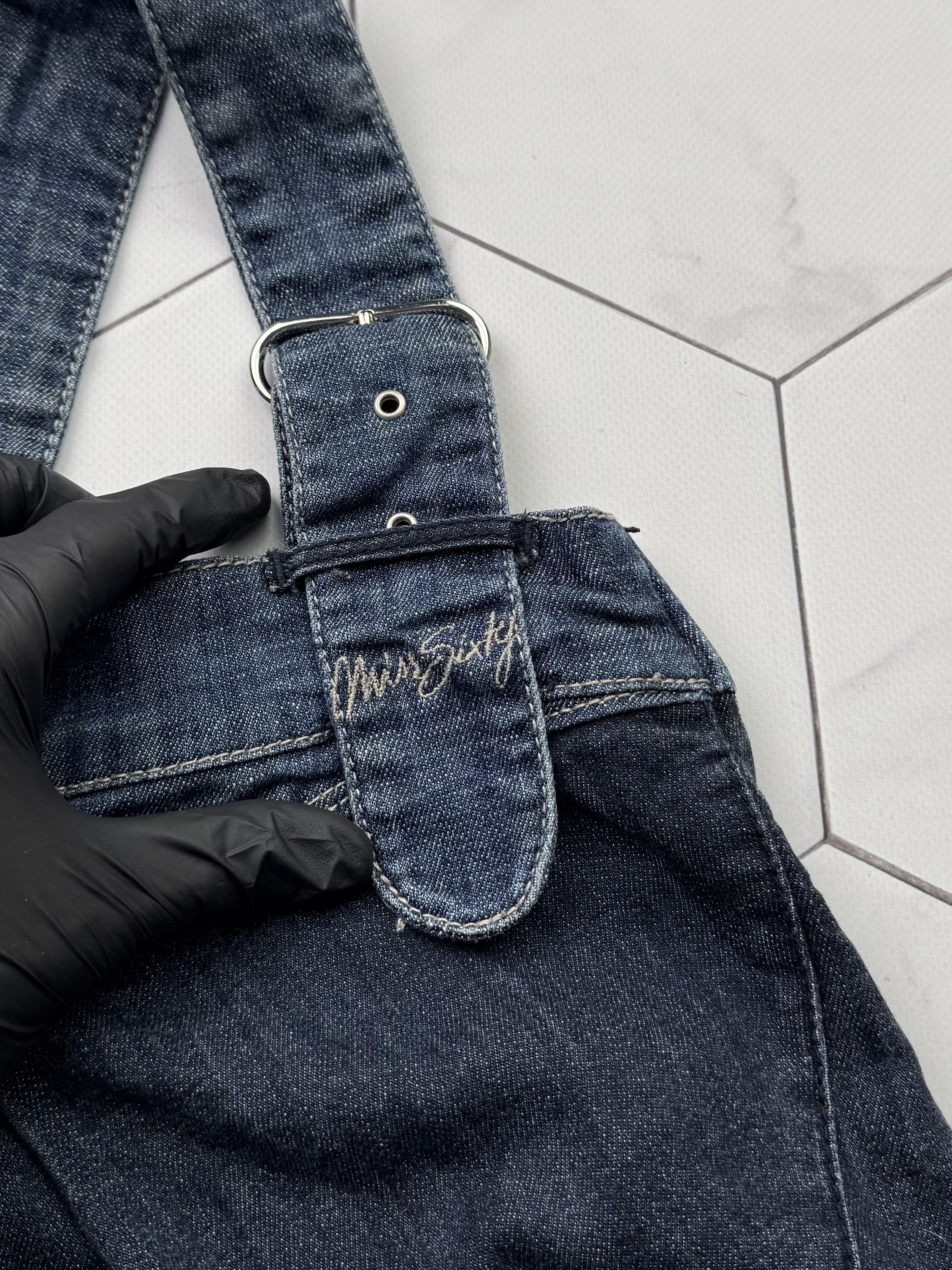 Miss Sixty Miss Sixty Vintage Denim Mini Dress (B185) Size M / US 6-8 / IT 42-44 - 4 Thumbnail