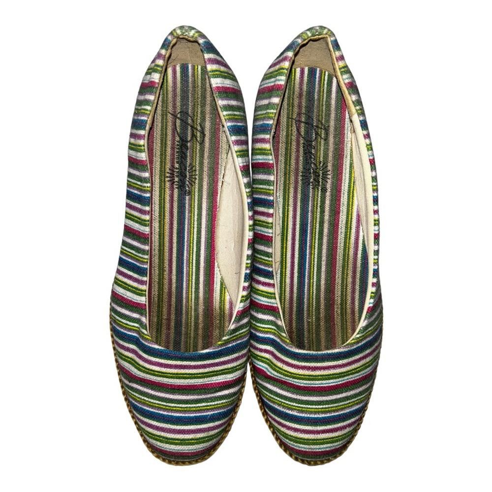 REVOLVE Beacon l Striped Colorful Espadrille Flats Size 8 Size US 8 / IT 38 - 3 Thumbnail