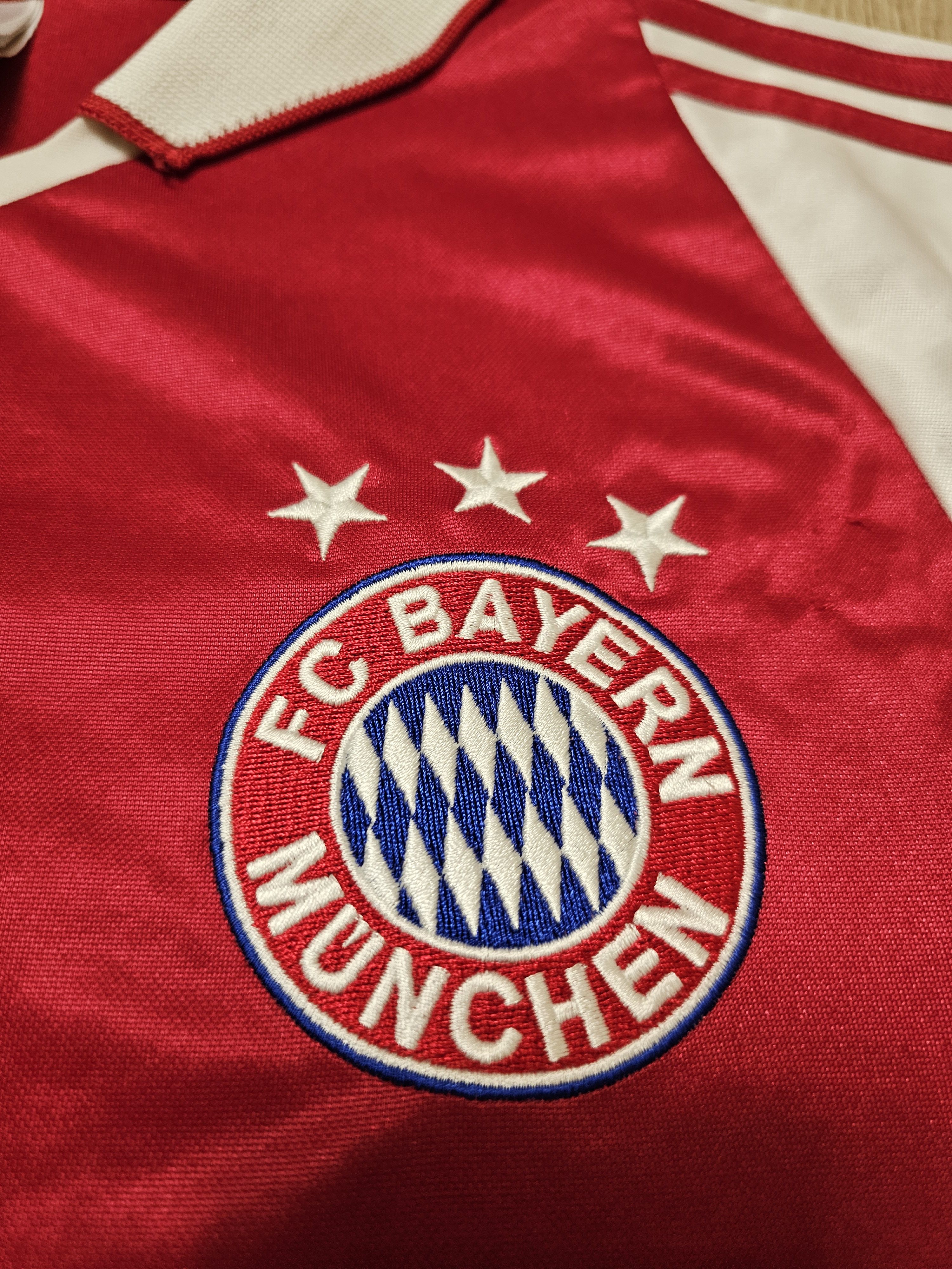 Adidas × Vintage BAYERN MUNICH 2003 2004 HOME MAKAAY FOOTBALL SOCCER JERSEY Size US XL / EU 56 / 4 - 4 Thumbnail