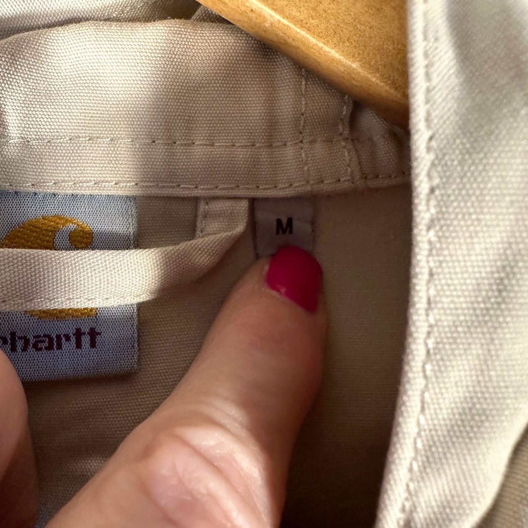 Carhartt Wip Carhartt WIP Womens Battle Parka Jacket Beige Hooded Coat M Size M / US 6-8 / IT 42-44 - 6 Thumbnail