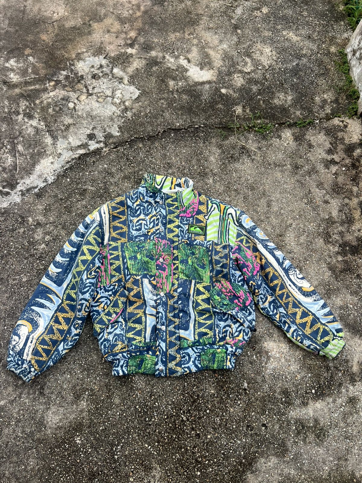 Quiksilver Vintage Rare Quicksilver Jacket Size US L / EU 52-54 / 3 - 1 Thumbnail