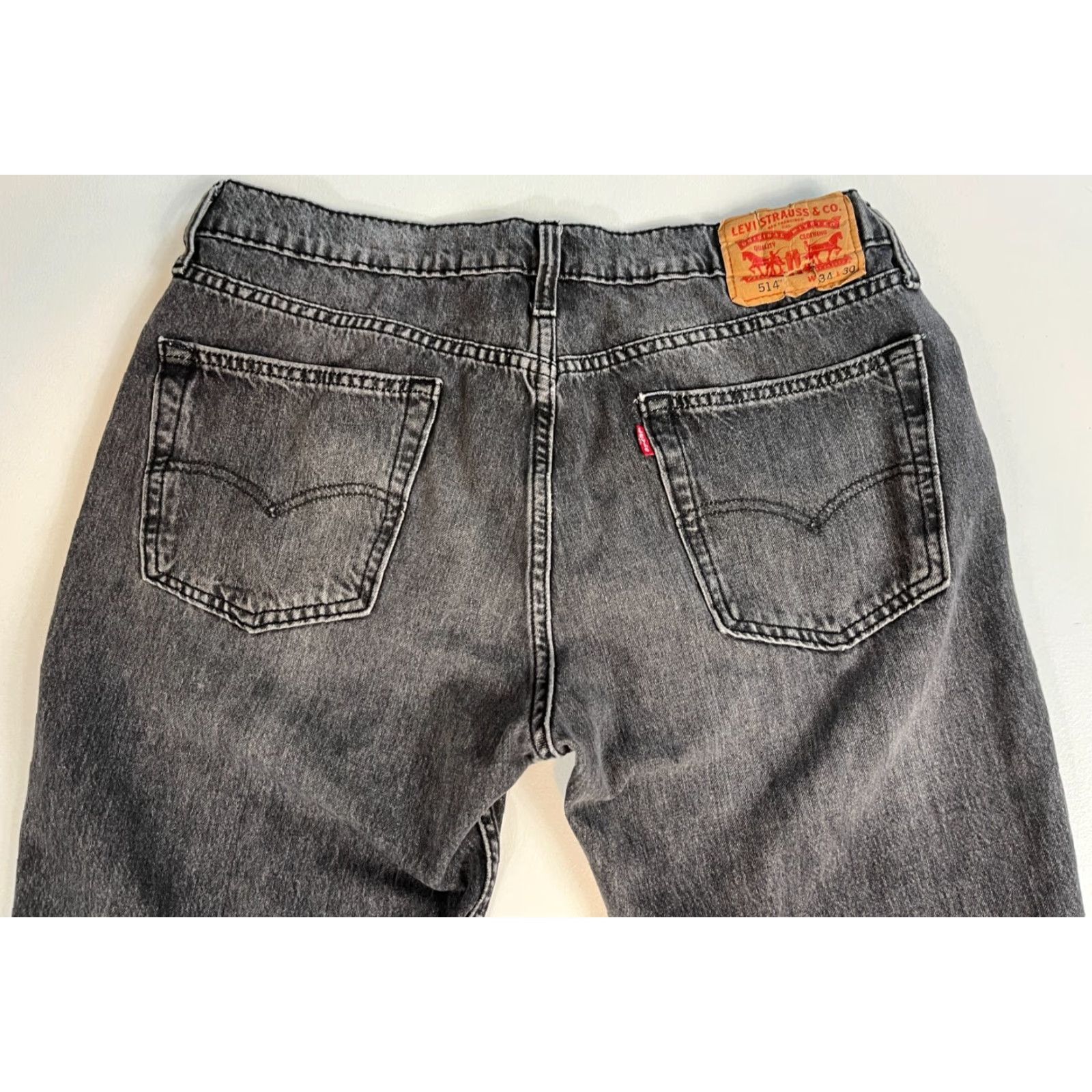 Levi's Levi's 514 Jeans Black 34x30 Straight Men XS? Size US 34 / EU 50 - 6 Thumbnail