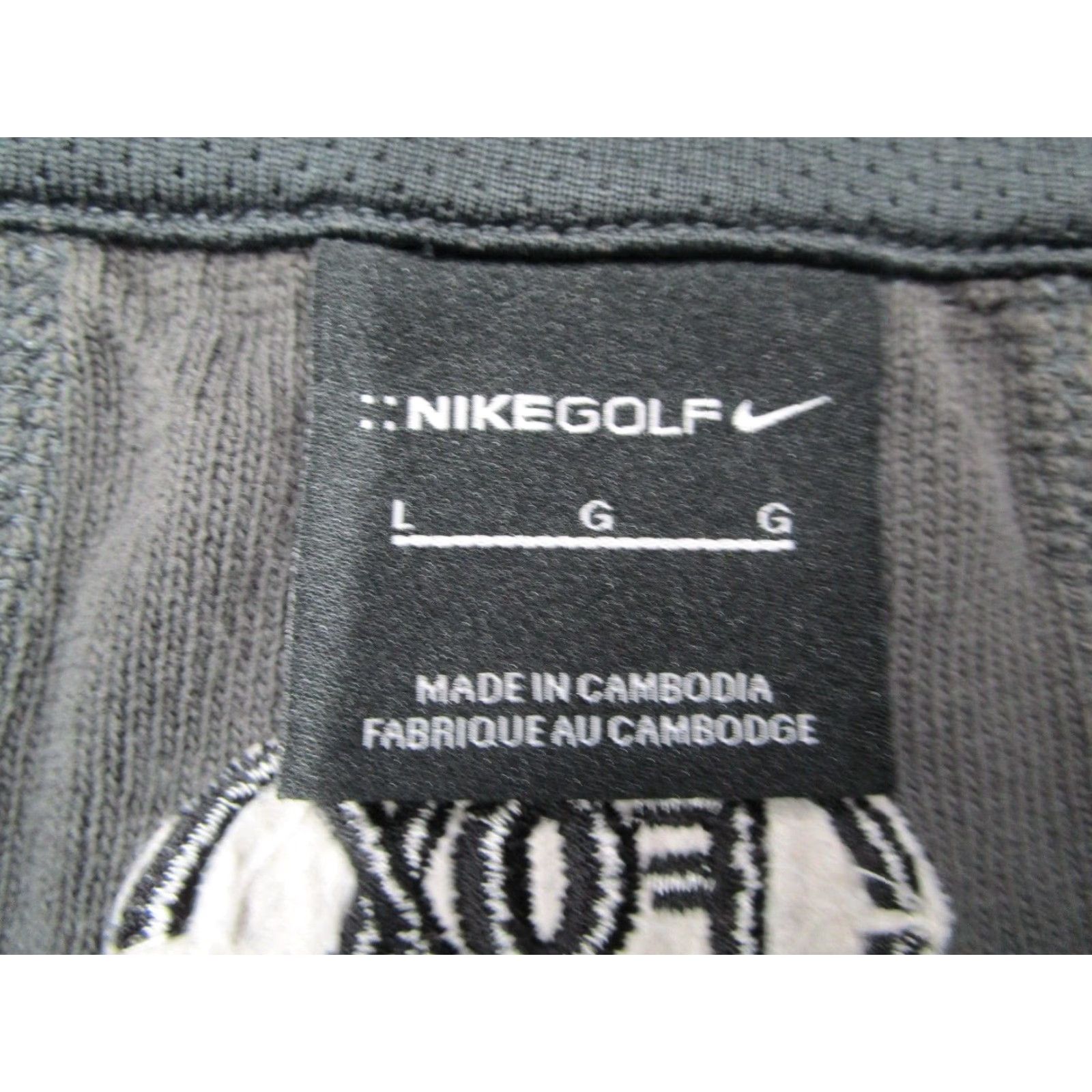 Nike Nike Golf Men's Large Gray 1/2 Zip Pullover Cover Up with Fox Sports Logo Activewear Size US L / EU 52-54 / 3 - 3 Thumbnail