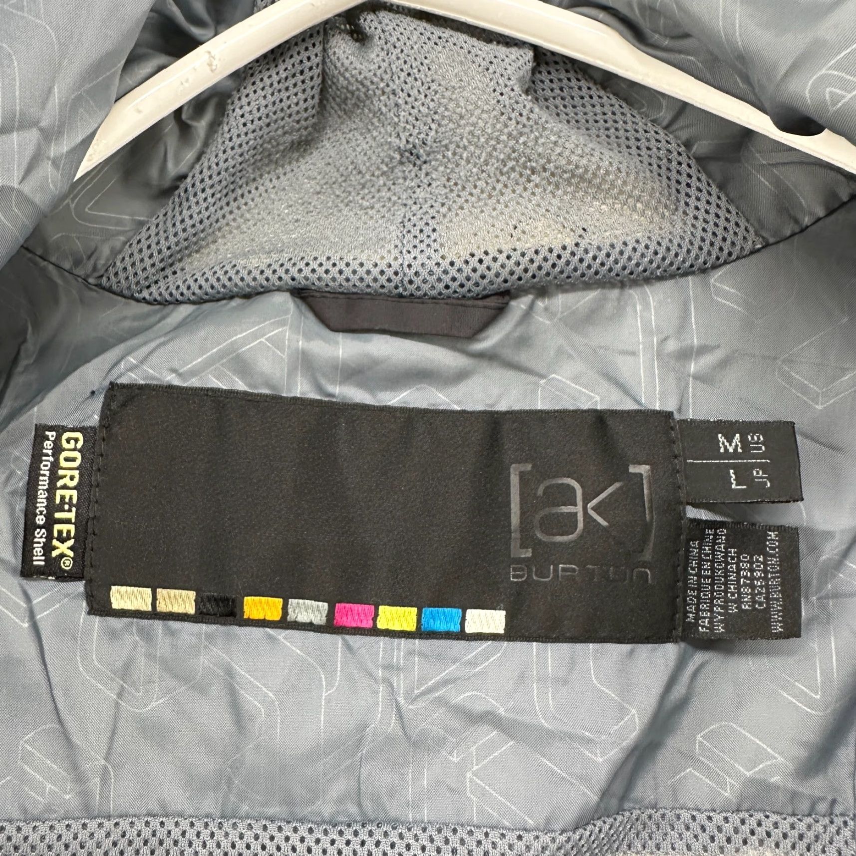 Burton Burton Jacket Men M Black Goretex Hooded Full Zip Performance Shell Rain Coat Size US M / EU 48-50 / 2 - 7 Thumbnail