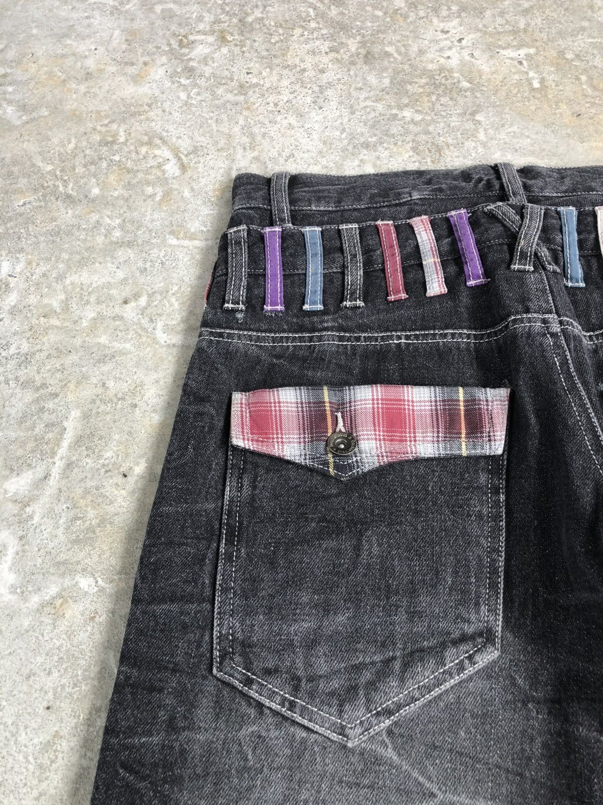 Hysteric Glamour Japanese Double Focus Double Waist Distressed Multizipper Size US 32 / EU 48 - 15 Thumbnail