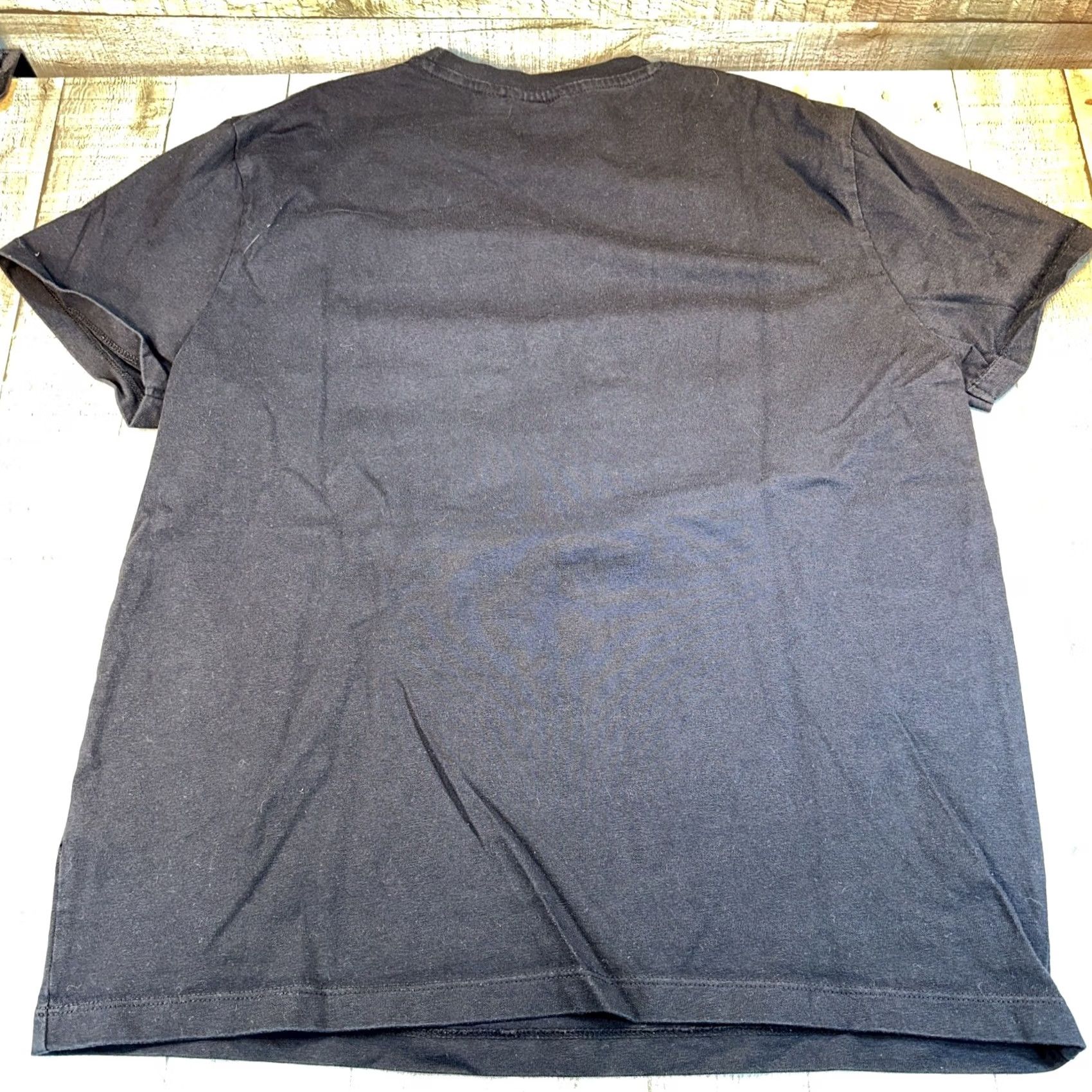 Primark BROOKLYN NETS T-Shirt - Men Medium Black 100% Cotton Short Sleeve Crew Neck Logo NBA Primark Shirt Size US M / EU 48-50 / 2 - 6 Thumbnail