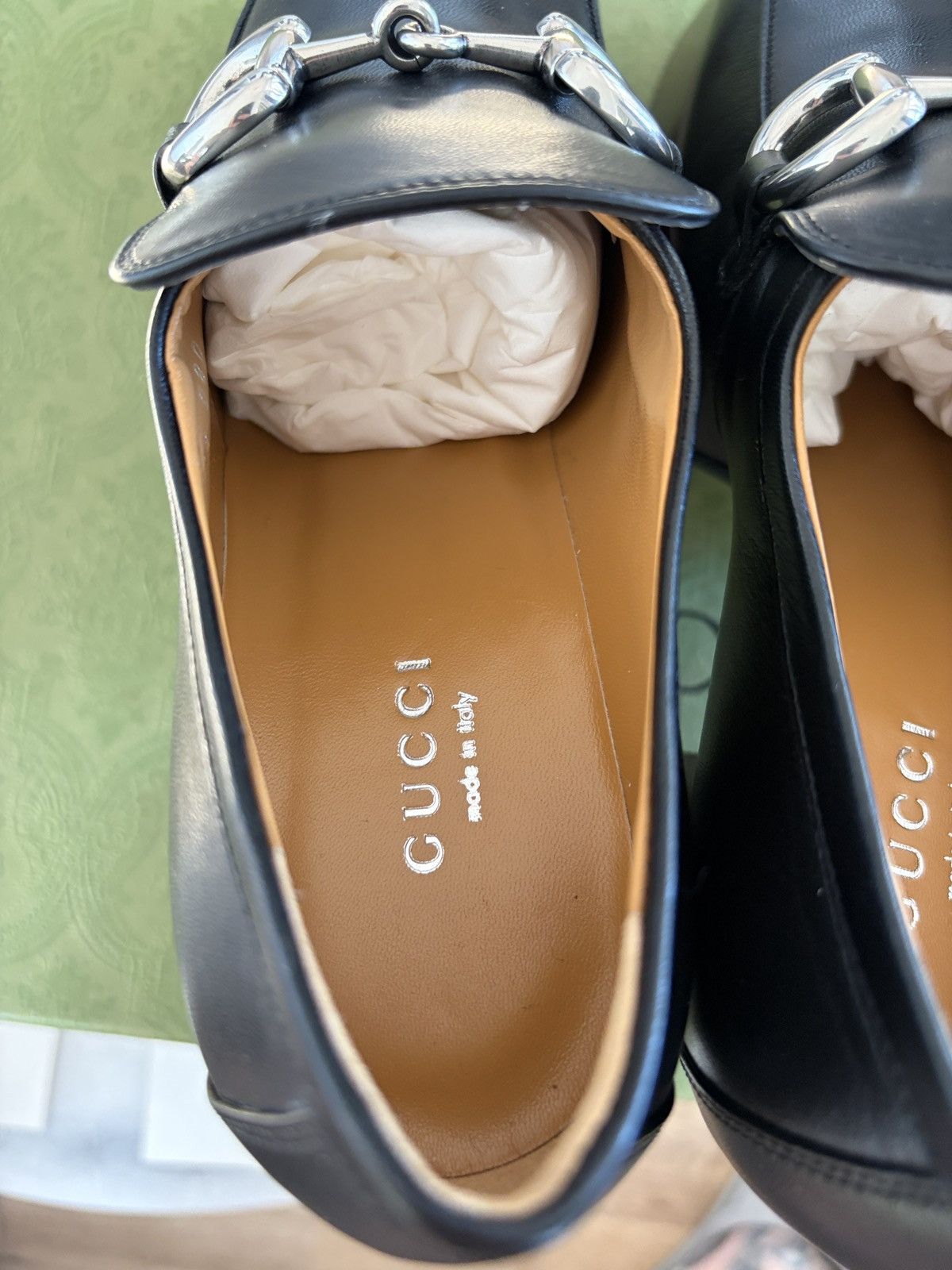 Gucci Gucci platform horsebit loafer blac Size US 7.5 / IT 37.5 - 11 Thumbnail