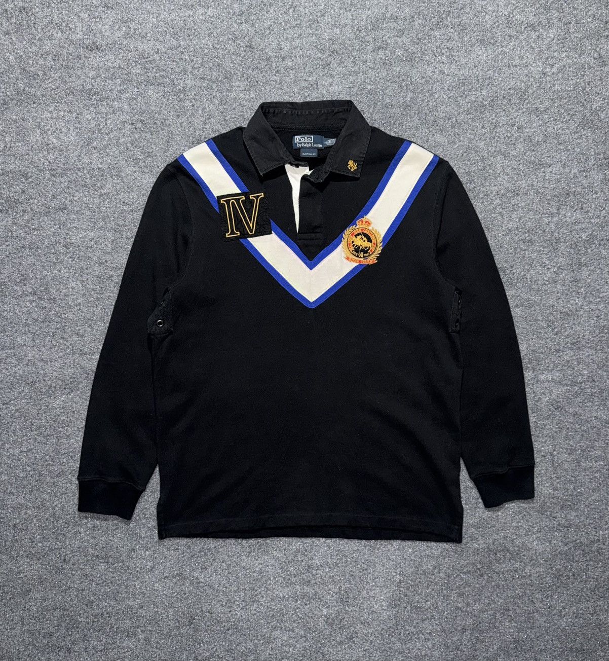 Polo Ralph Lauren Vintage Polo Ralph Lauren Polo Team IV Rugby Shirt L Size US L / EU 52-54 / 3 - 1 Thumbnail