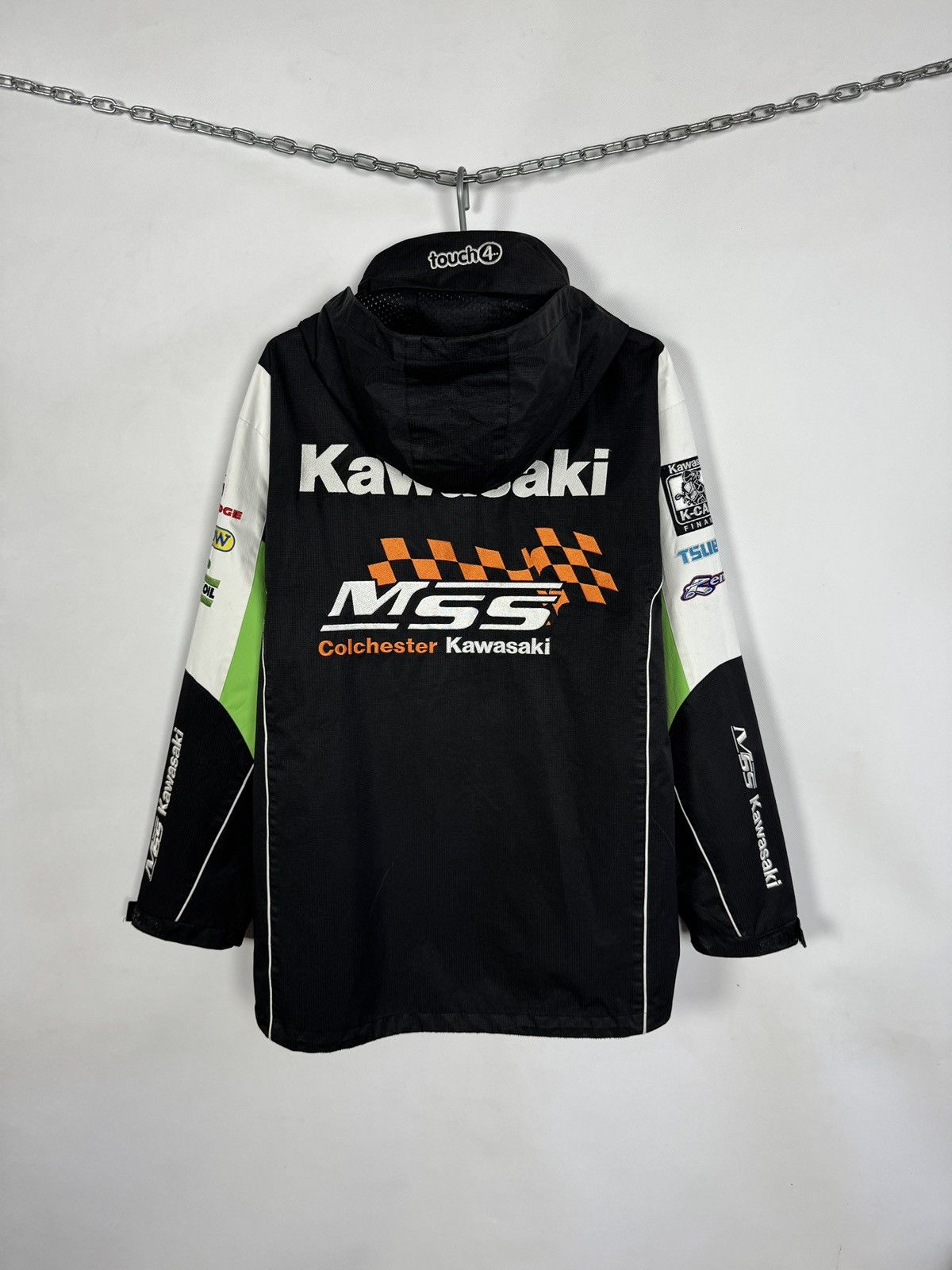 Vintage Men’s Vintage Colchester Kawasaki Racing Jacket MSS XL Size US XL / EU 56 / 4 - 13 Thumbnail
