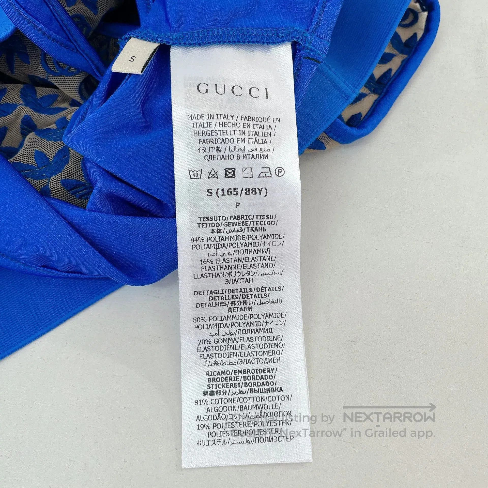 Gucci Gucci Blue Sleeveless Top S. Size S / US 4 / IT 40 - 8 Thumbnail
