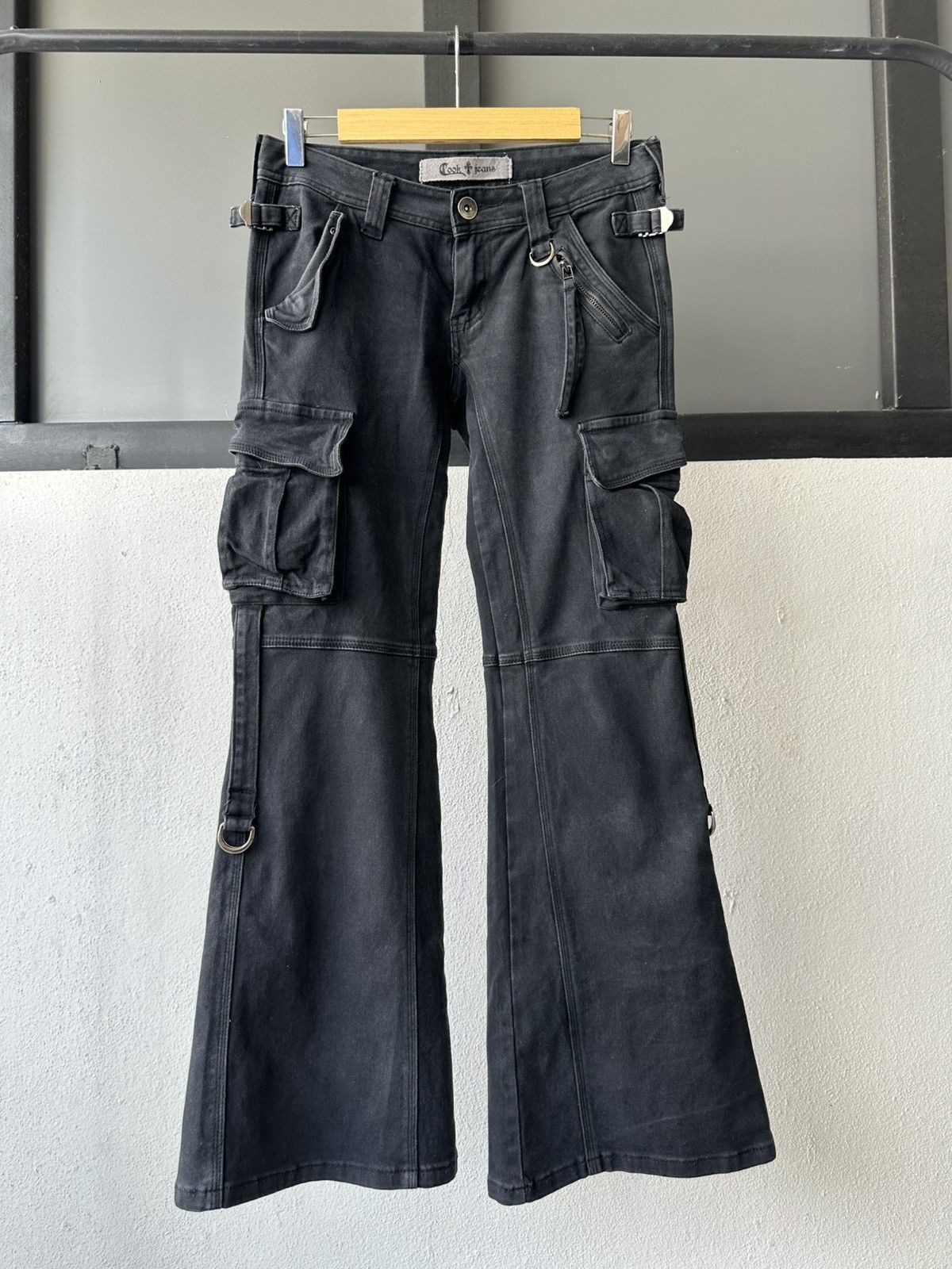 Cook Jeans 00's Cook Jeans V-kei cargo flared pants Size US 30 / EU 46 - 14 Thumbnail
