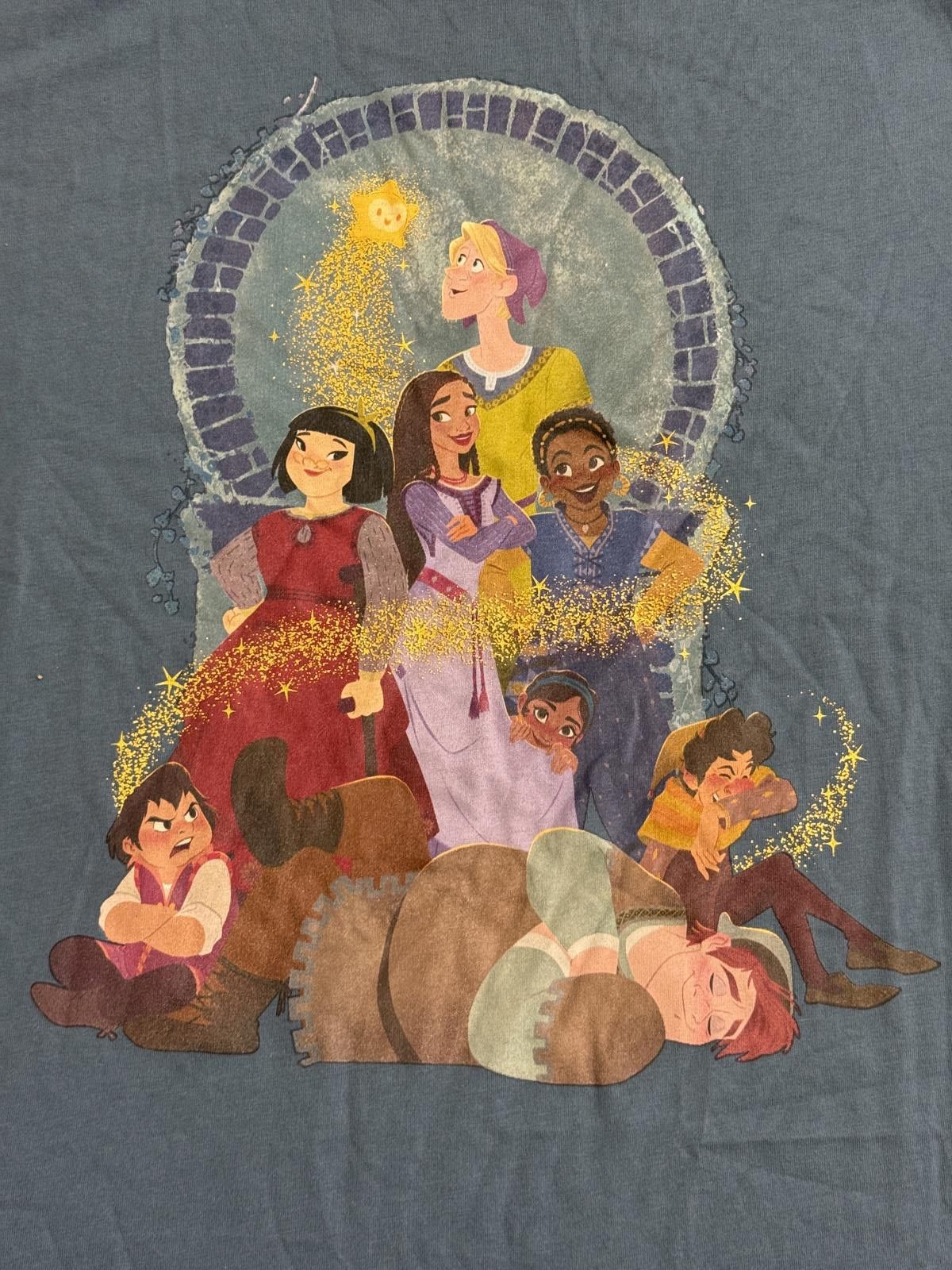 Disney Disney Movie Wish Promo T-shirt Asha & Friends NWT - 2XL Size US XXL / EU 58 / 5 - 3 Thumbnail