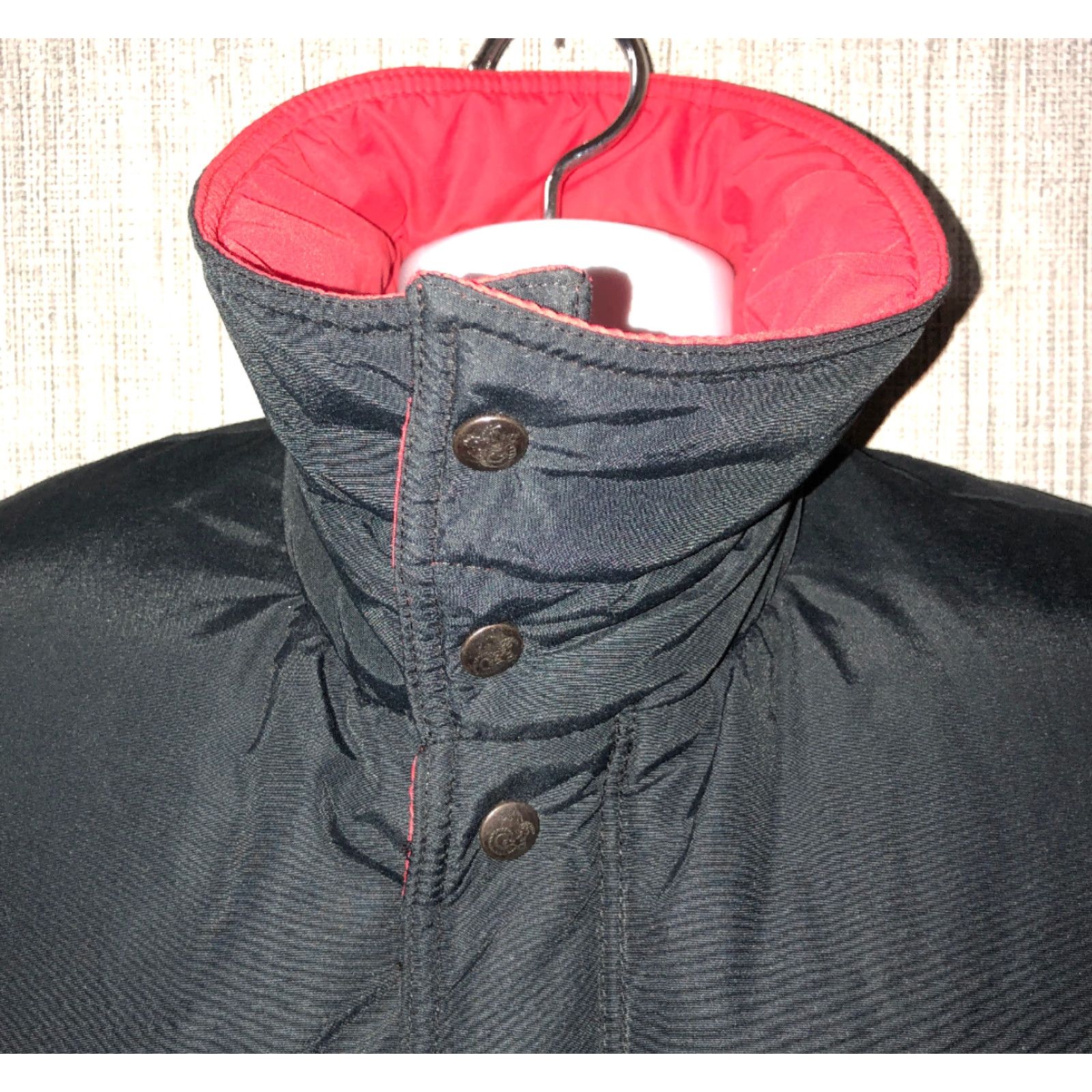 Vintage Black Sheep Vest Mens Black/Red Down Filled Full Zip Puffer Size M Size US M / EU 48-50 / 2 - 3 Thumbnail