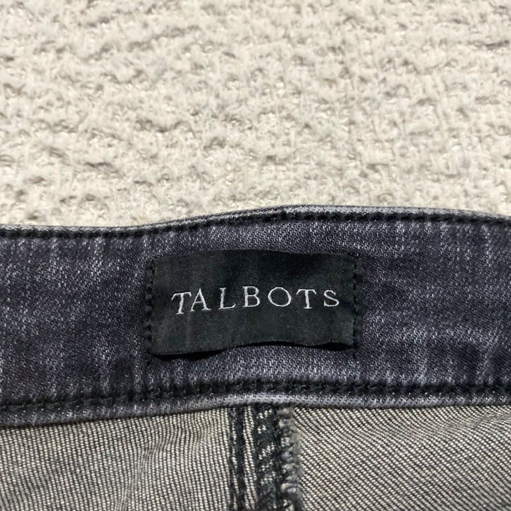 Talbots Talbots Womens 4 Jeans Gray Denim Medium Wash Slim Ankle Mid Rise Vintage: No Size 27" / US 4 / IT 40 - 3 Thumbnail