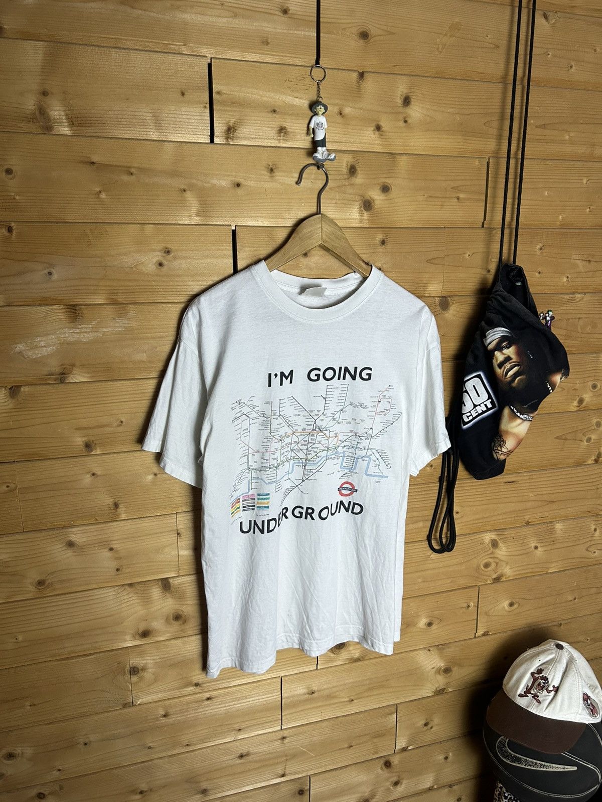 Vintage Vintage I’m going underground t shirt Size US L / EU 52-54 / 3 - 1 Thumbnail