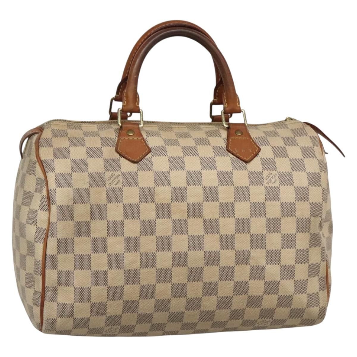 Louis Vuitton LOUIS VUITTON Damier Azur Speedy 30 Hand Bag N41533 Size ONE SIZE - 1 Thumbnail