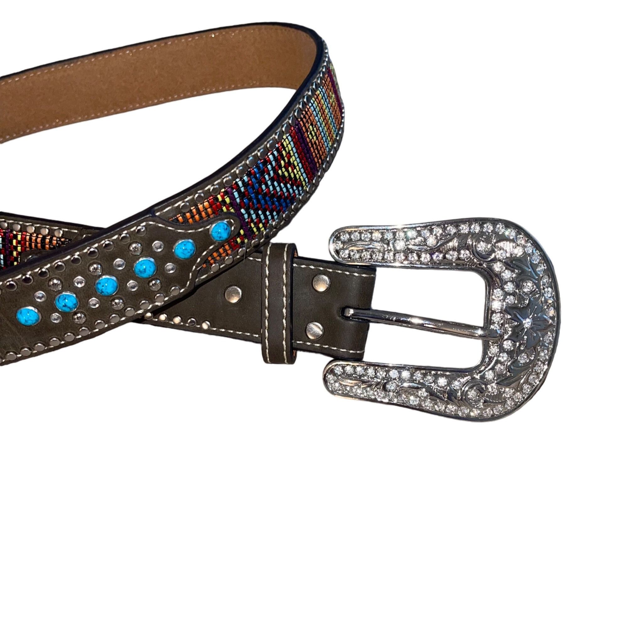 Other Blazin Roxx Womens Belt Size Medium Brown Size ONE SIZE - 2 Thumbnail