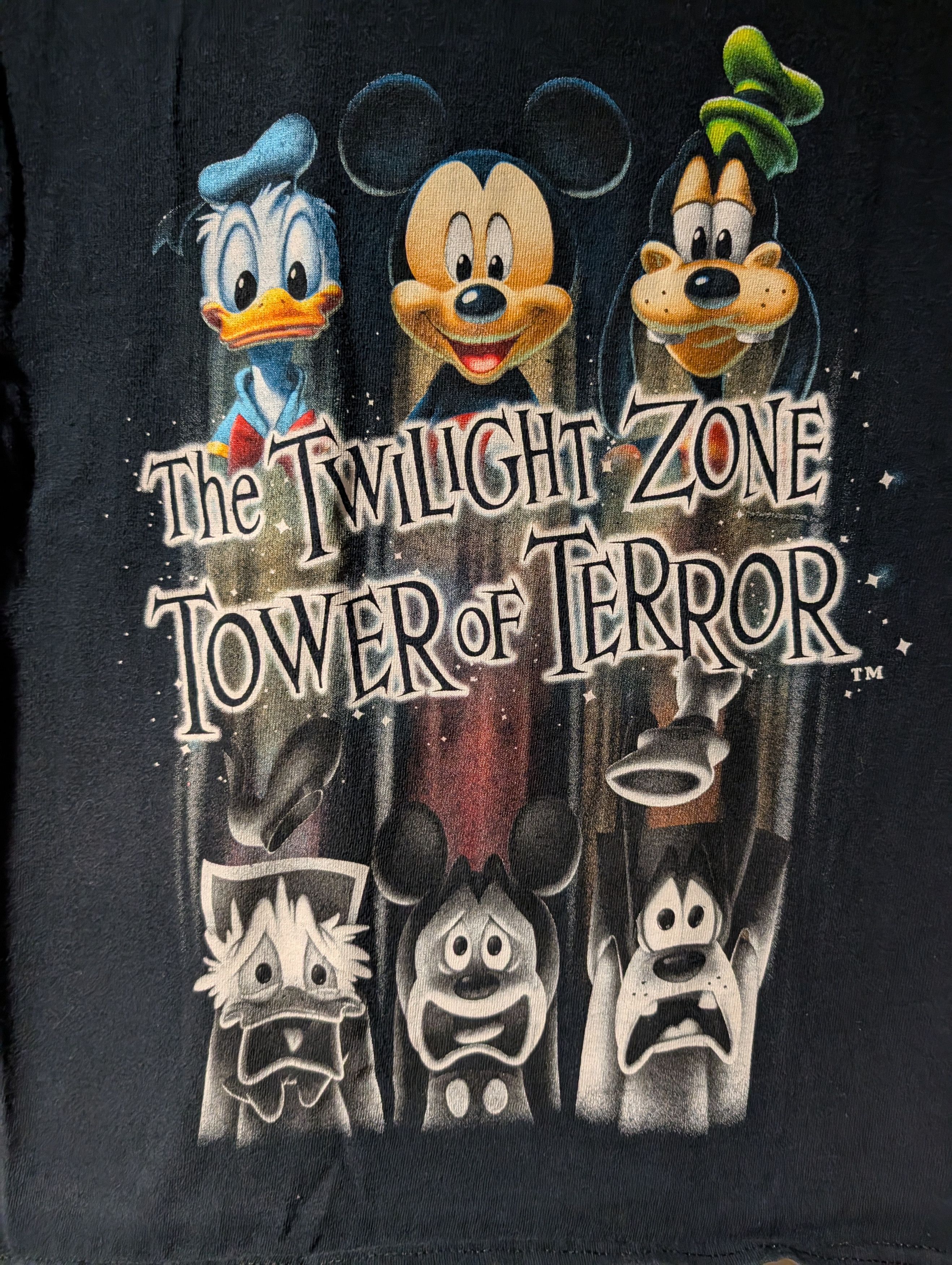 Disney Vintage Y2K Disney The Twilight Zone Tower Kids T-Shirt Size US S / EU 44-46 / 1 - 2 Thumbnail