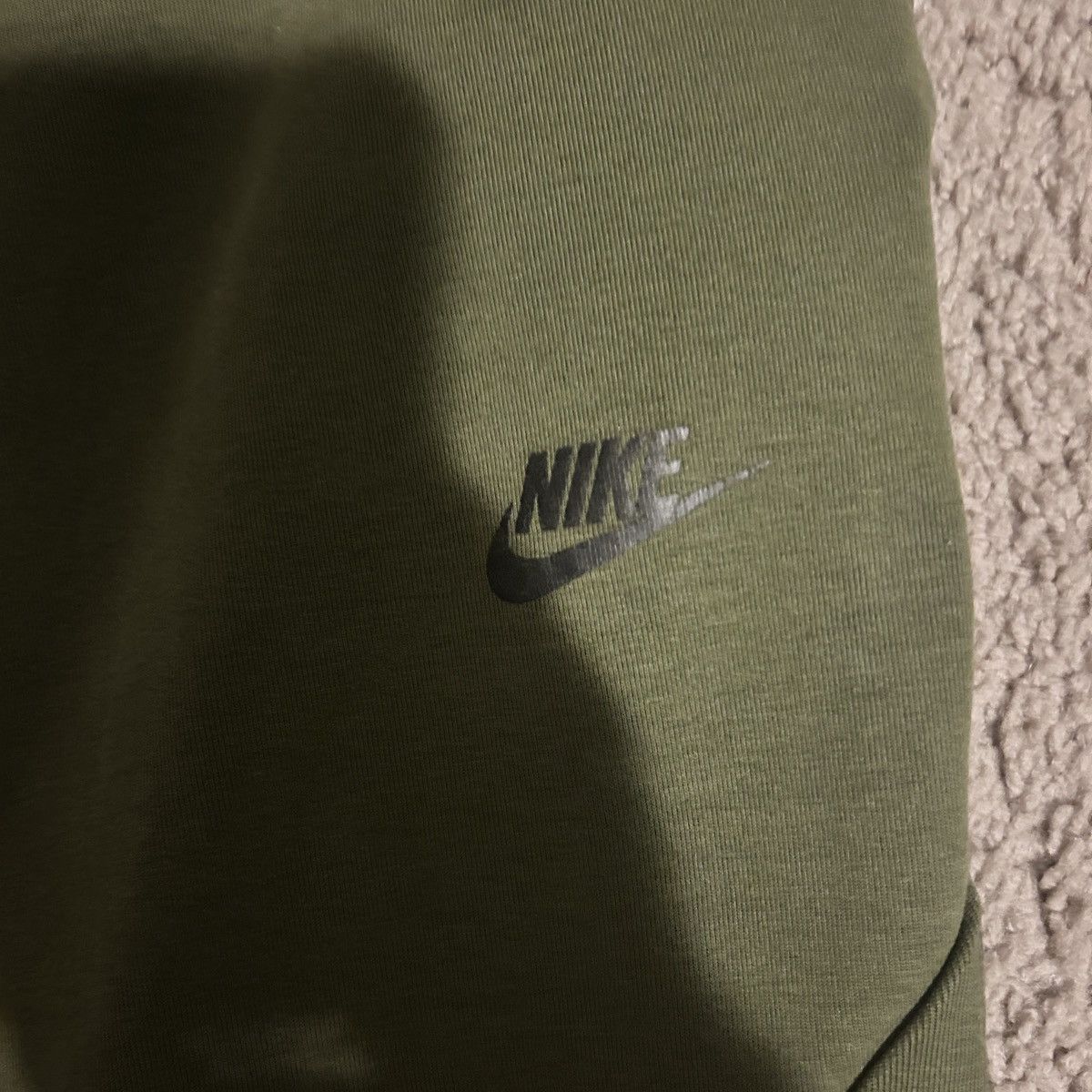 Nike Green Nike tech pants Size US 41 - 3 Thumbnail