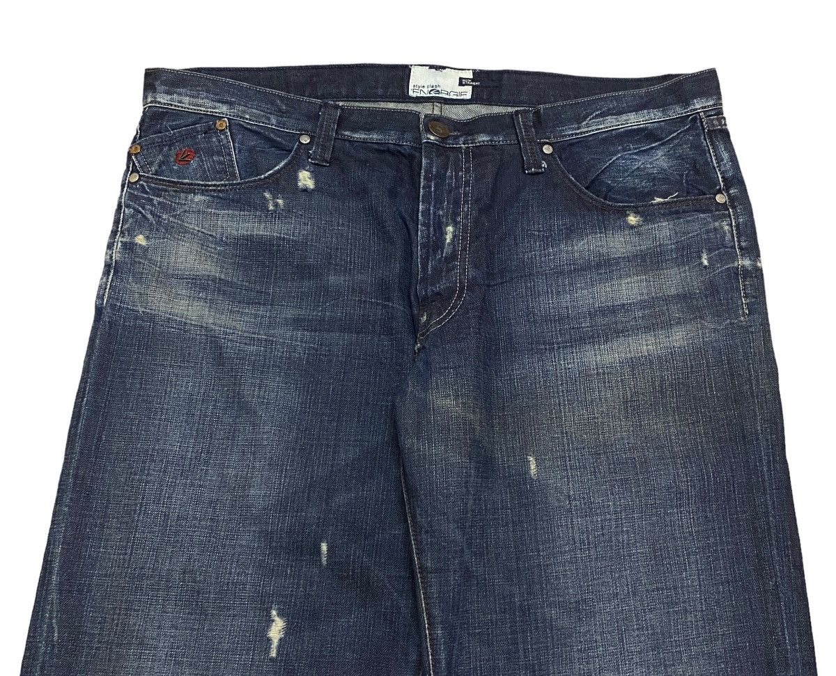 Energie Rare Design Vintage Brand Energie Oversized Jeans 2000s Size US 40 / EU 56 - 3 Thumbnail
