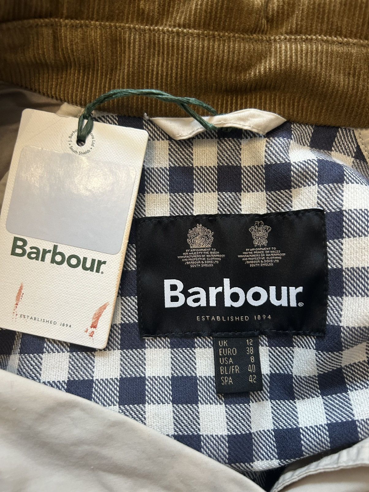 Barbour Barbour double breasted trench coat Size L / US 10 / IT 46 - 4 Thumbnail