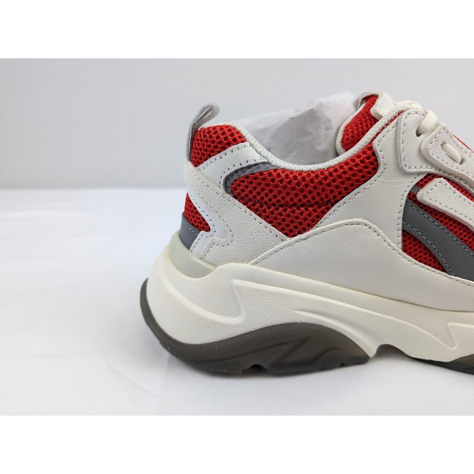 Amiri o1rshd1 Bone Runners in Red/White Size US 12 / EU 45 - 3 Thumbnail