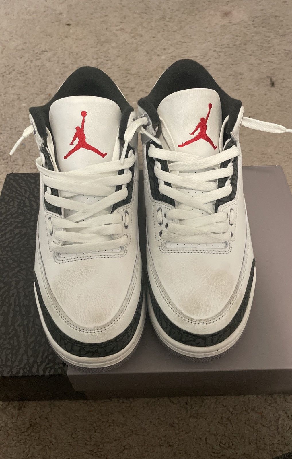 Jordan Brand Cement grey 3s Size US 8.5 / EU 41-42 - 2 Thumbnail