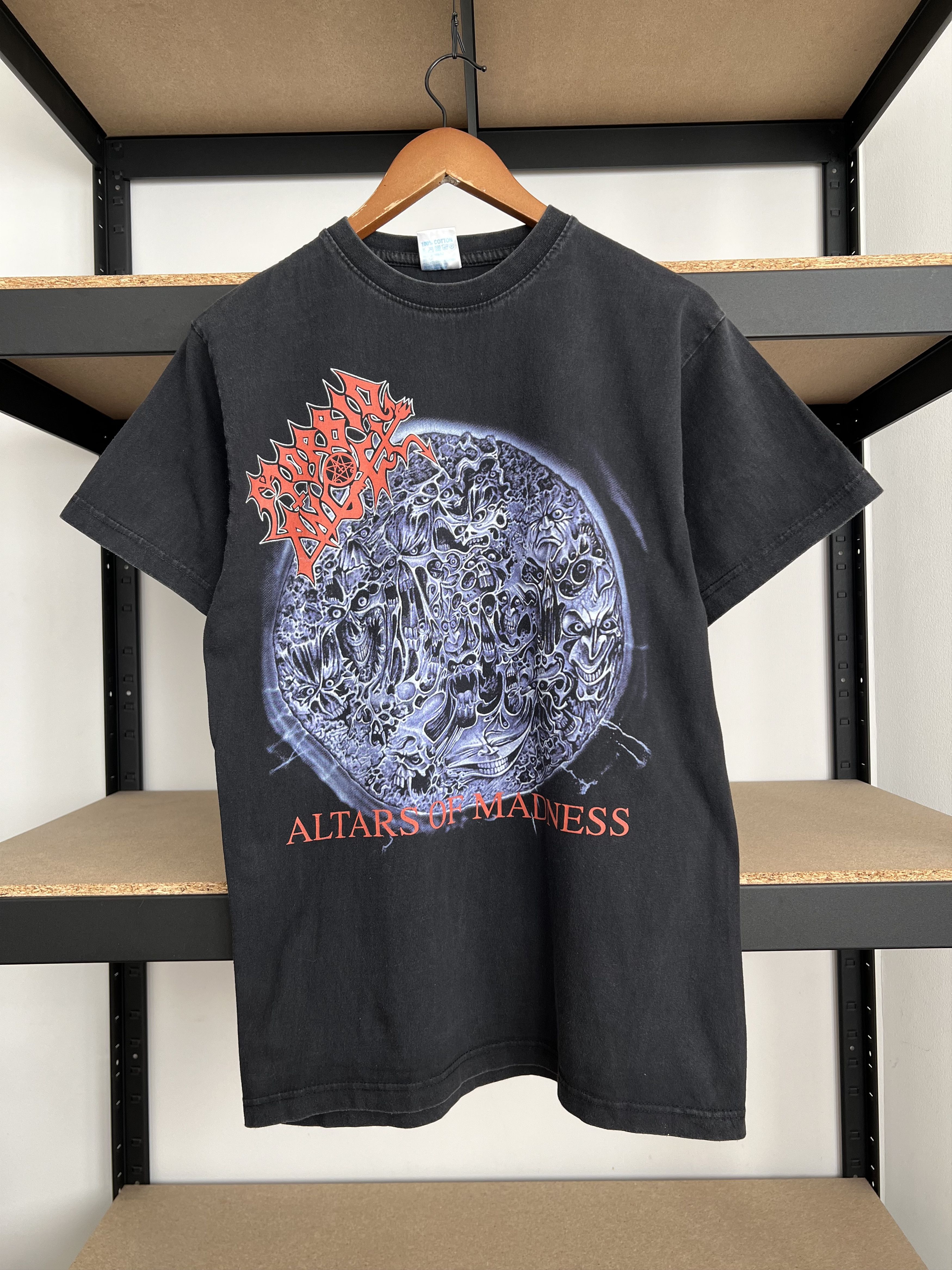 Band Tees Vintage 2008 Morbid Angel Altars of Madness Black T-shirt Size US M / EU 48-50 / 2 - 1 Thumbnail