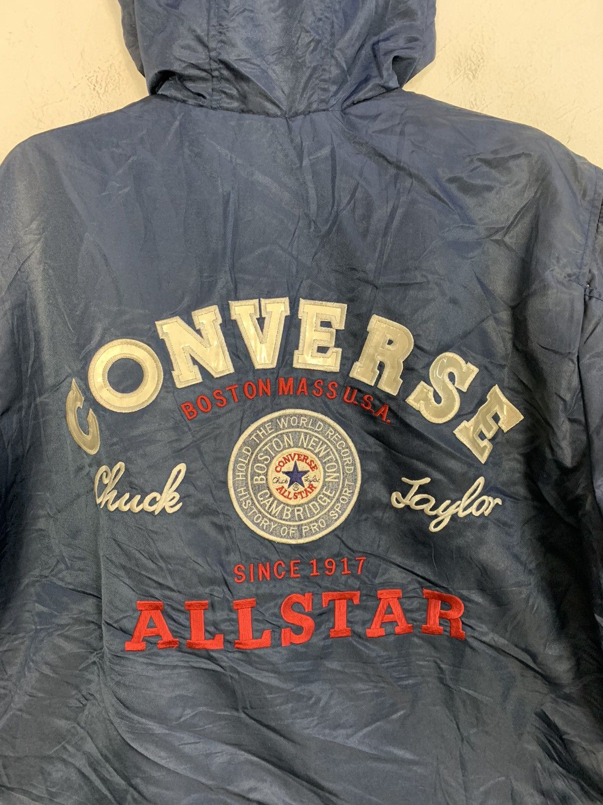 Converse 90s All Star Chuck Taylor Sherpa Hooded Jacket Padded Size US M / EU 48-50 / 2 - 6 Thumbnail
