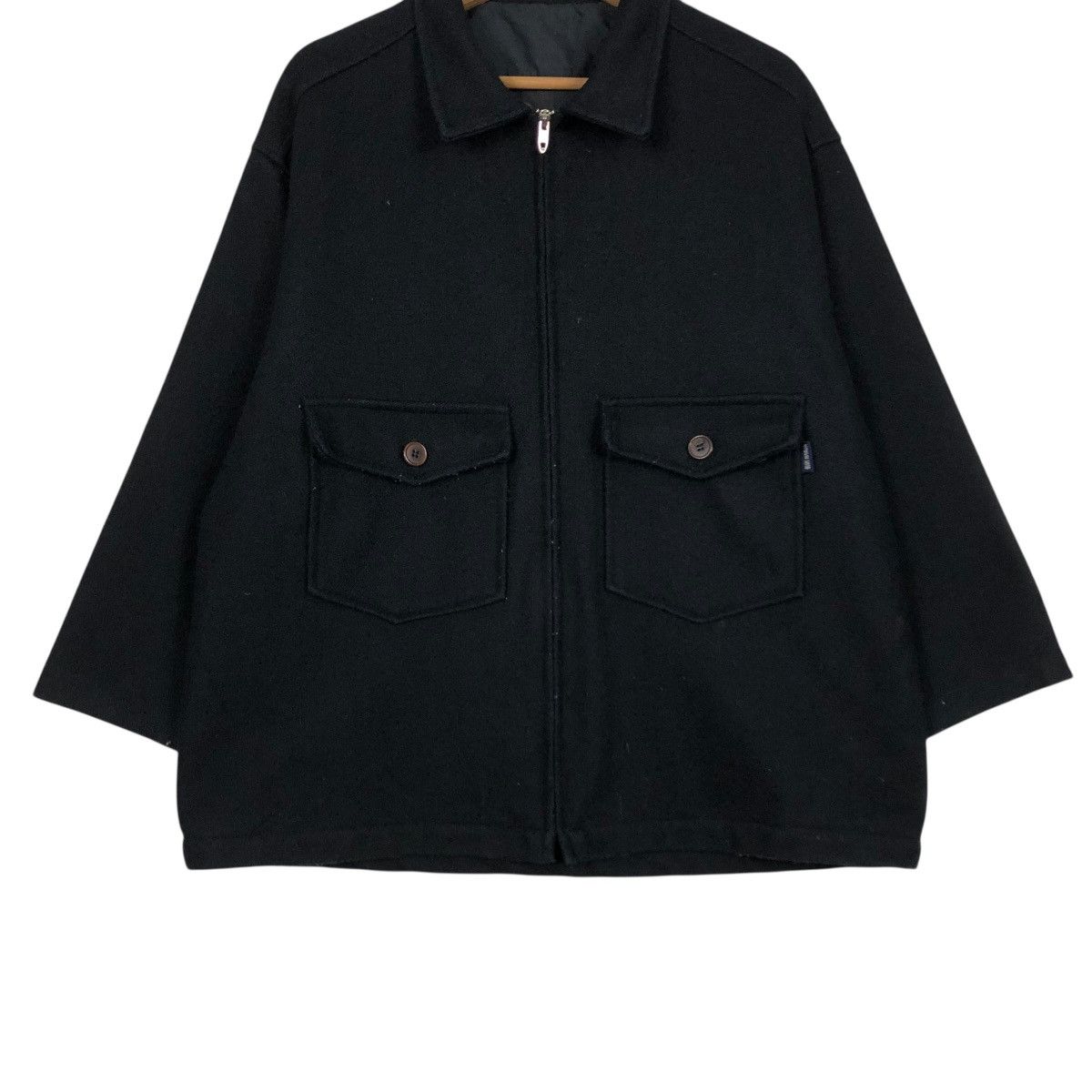 Vintage 🔥VINTAGE WOOL WORK JACKET BLUE MARLIN ISSEY MIYAKE Size US M / EU 48-50 / 2 - 10 Thumbnail