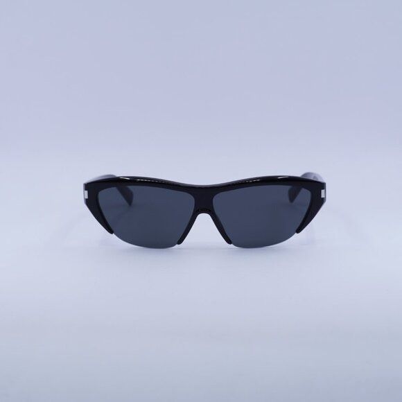 Saint Laurent Paris 🕶️ New Saint Laurent SL704 001 Sunglasses - Shiny Black Size ONE SIZE - 3 Thumbnail