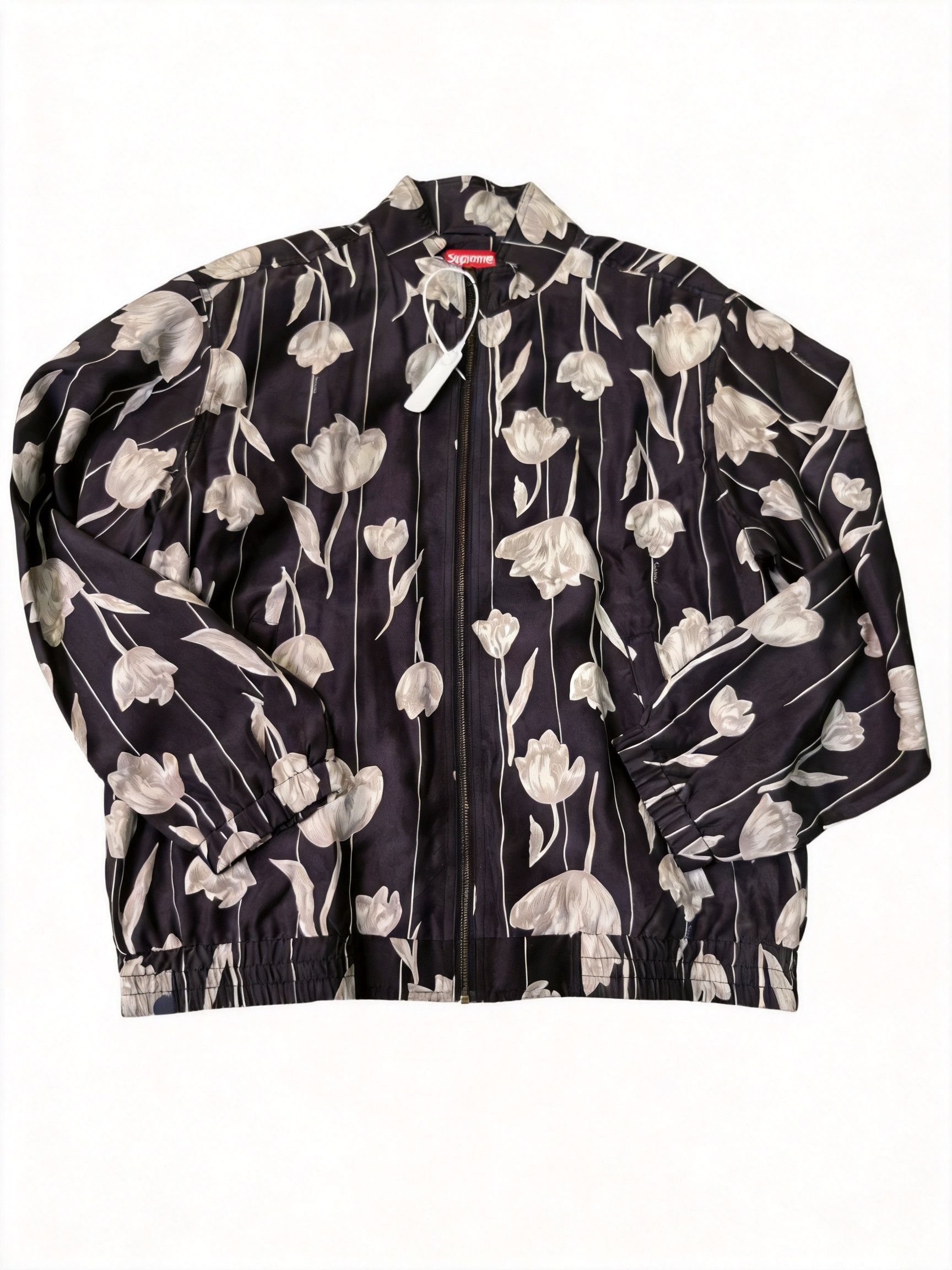 Supreme Supreme Floral Silk Track Jacket (M) | Grailed
