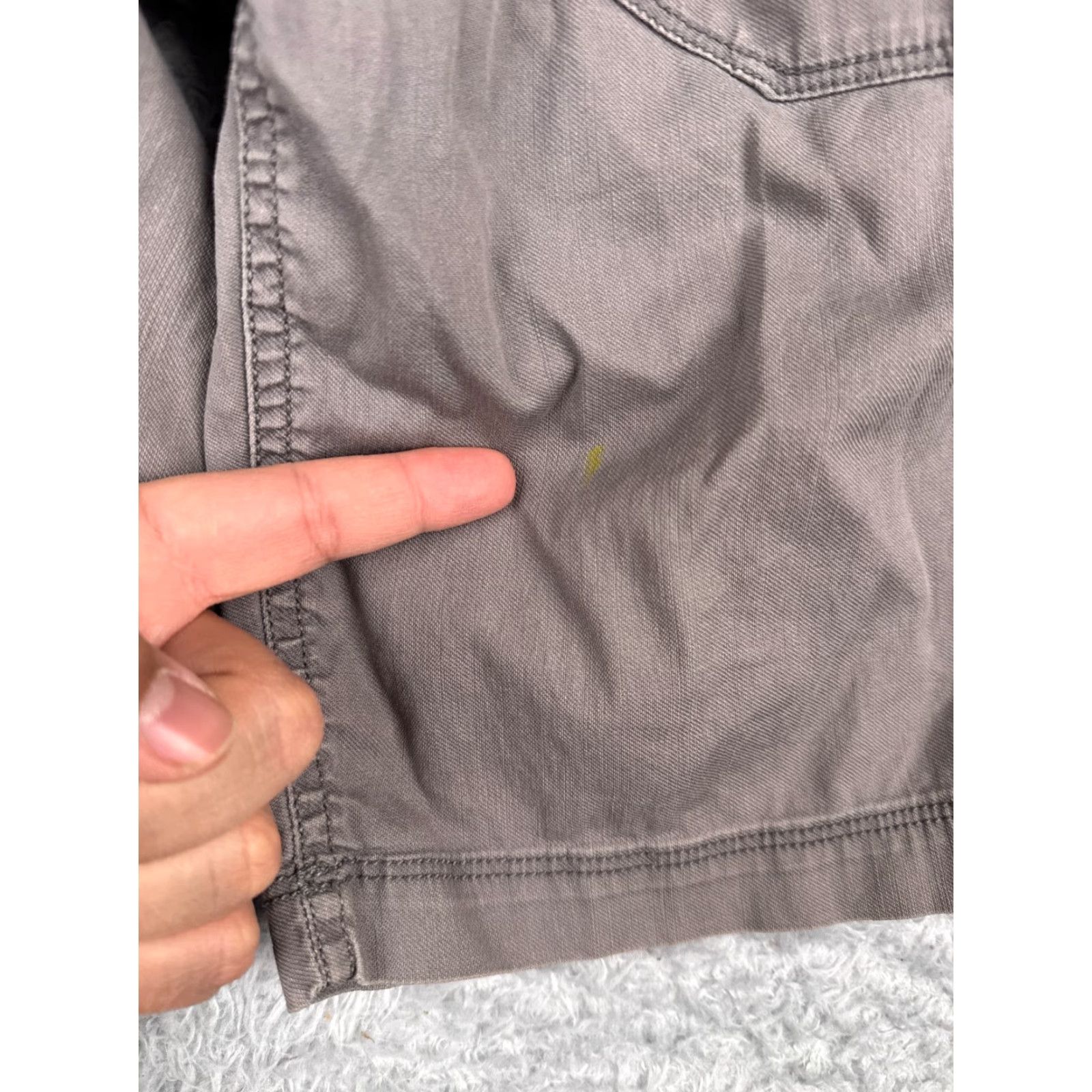 The North Face The North Face Shorts Women 6 Gray Chino Cotton Blend Twill Hiking Camp 31x10 Size 28" / US 6 / IT 42 - 7 Thumbnail